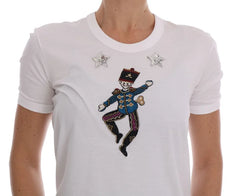 Dolce & Gabbana White Cotton Fairy Tale T-Shirt - T-Shirts