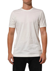 Dolce & Gabbana White Cotton Goodluck 2020 Crew Neck T-shirt - IT52 | XL - T-Shirts