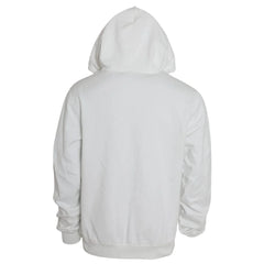 Dolce & Gabbana White Cotton Hooded Pullover Sweatshirt Men - IT54 | XL