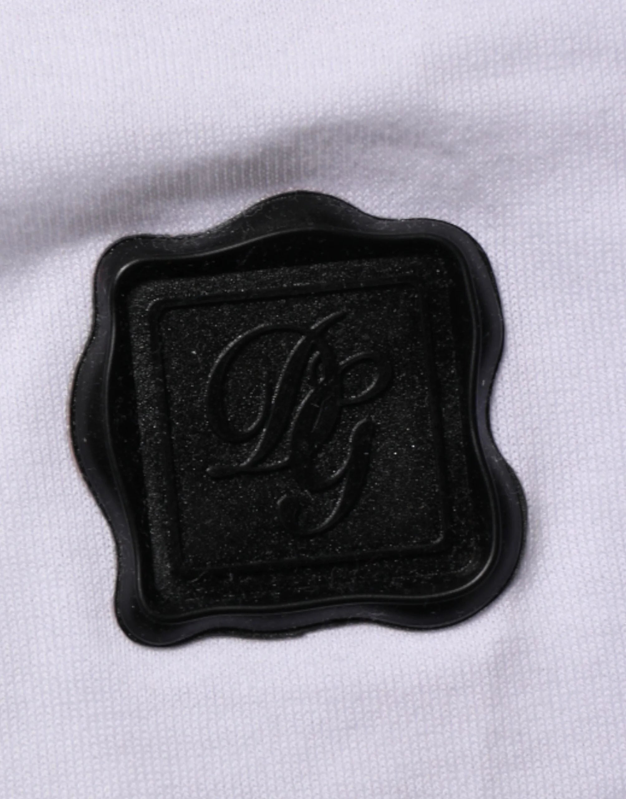 Dolce & Gabbana White Cotton Logo Patch Crew Neck T-shirt - IT44 | XS