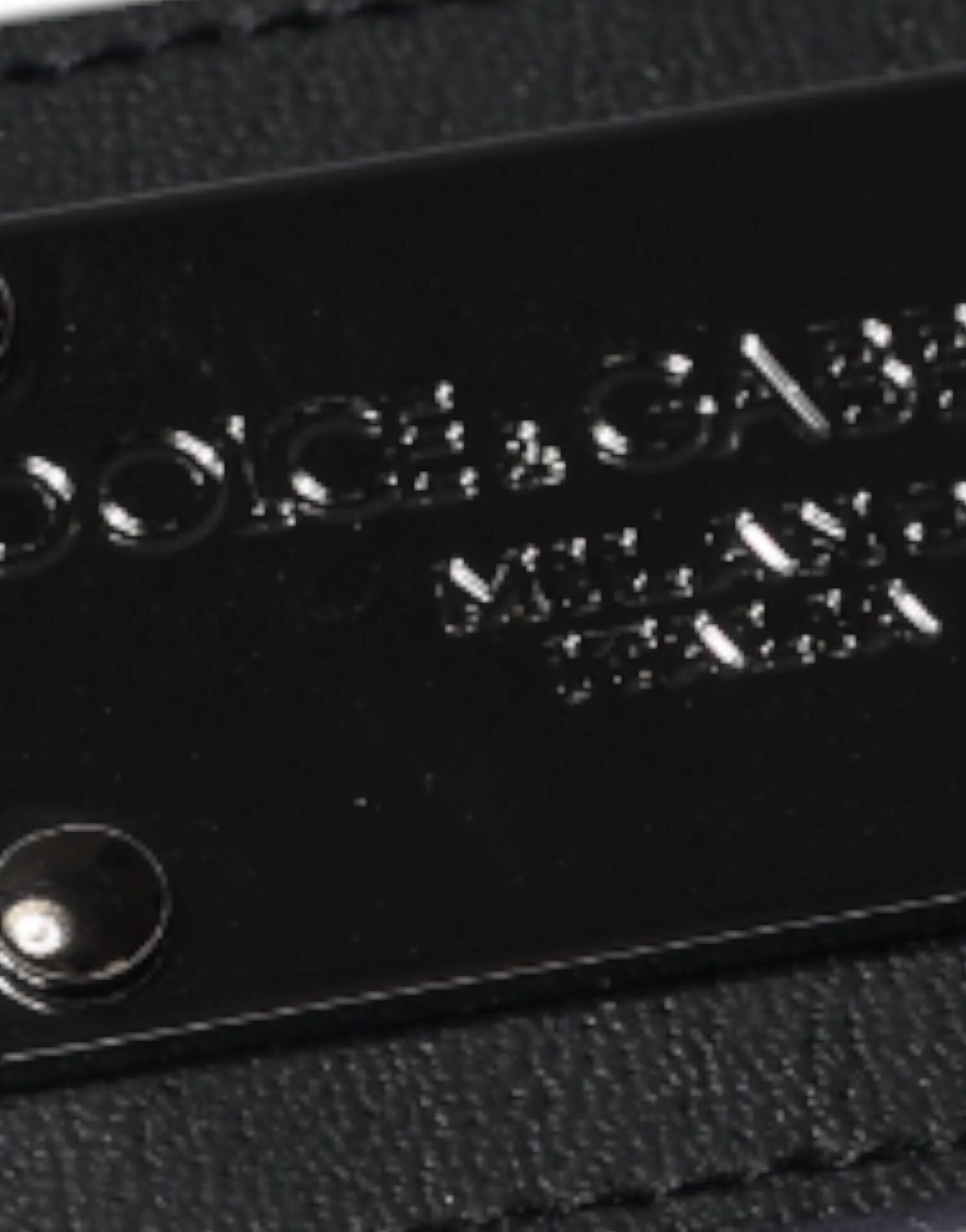 Dolce & Gabbana White Cotton Logo Plaque Collared Polo T-shirt - IT50 | L - Polos