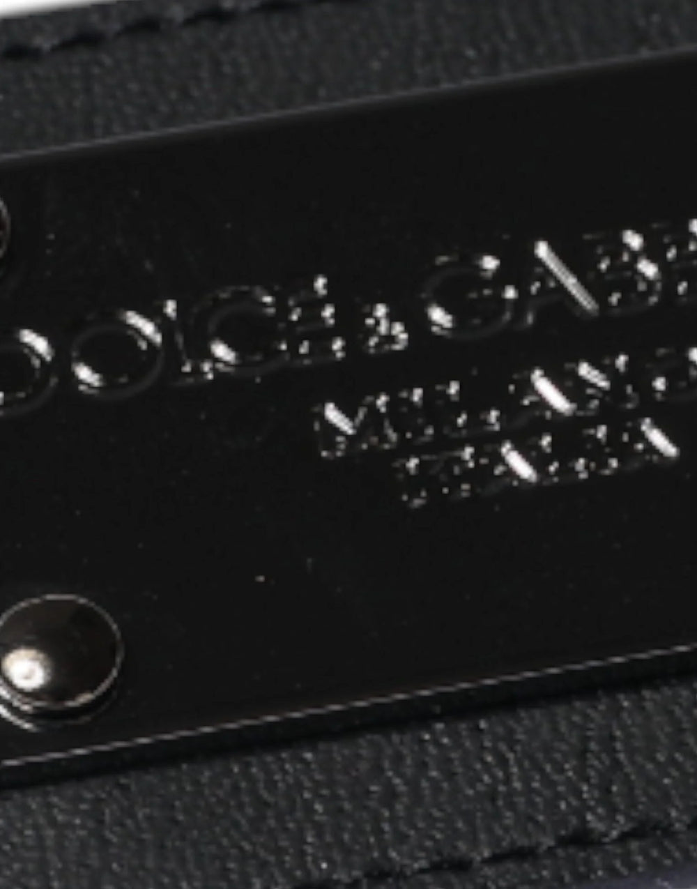 Dolce & Gabbana White Cotton Logo Plaque Collared Polo T-shirt - IT50 | L - Polos