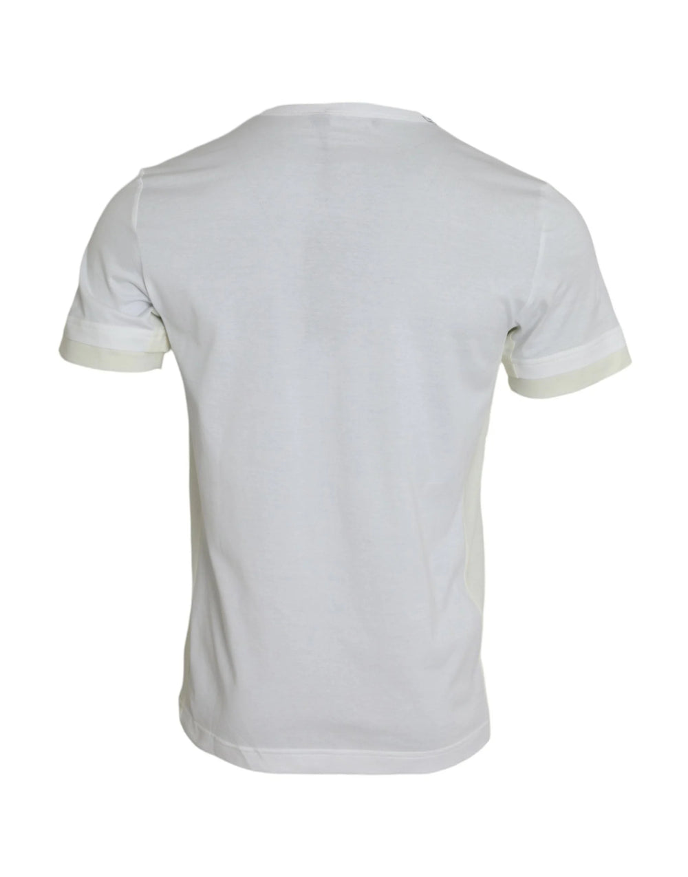 Dolce & Gabbana White Cotton Pocket Short Sleeves T-shirt - IT48 | M - T-Shirts