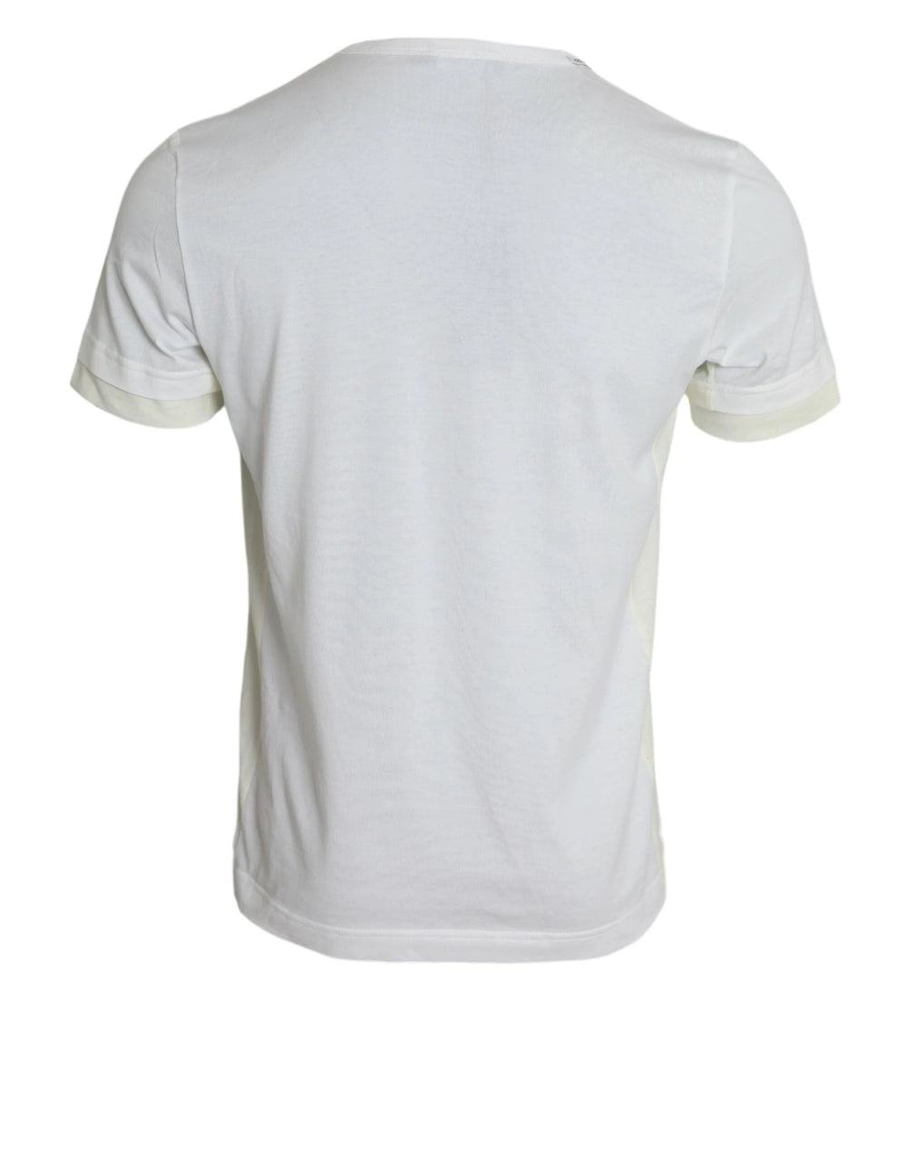 Dolce & Gabbana White Cotton Pocket Short Sleeves T-shirt - IT48 | M - T-Shirts
