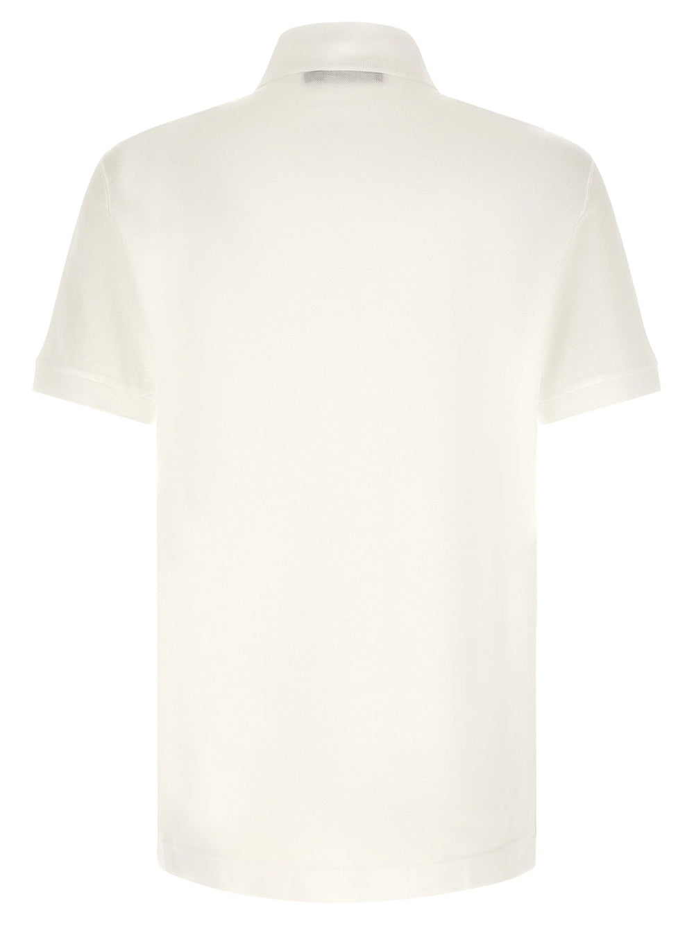 Dolce & Gabbana White Cotton Polo Shirt