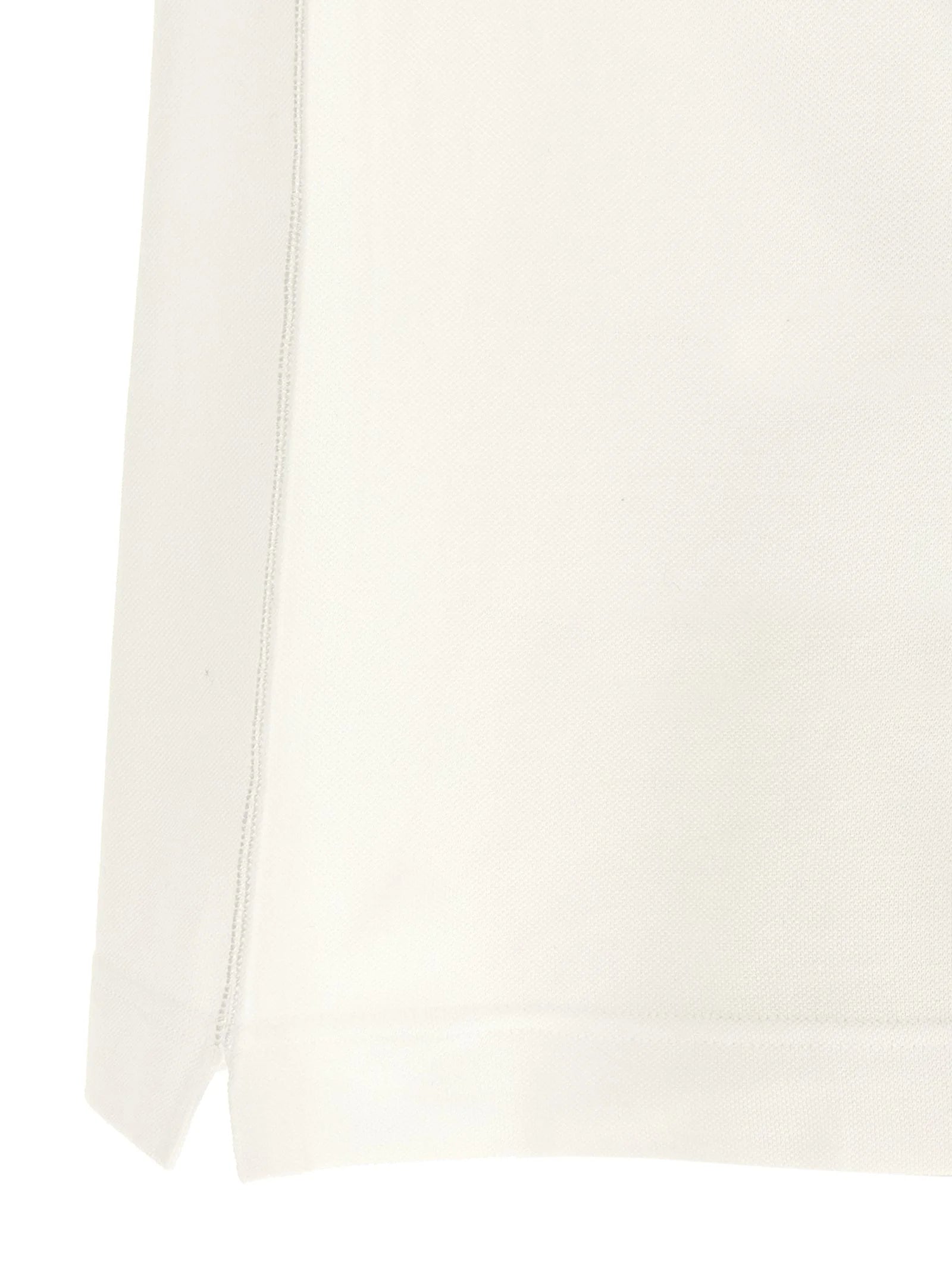 Dolce & Gabbana White Cotton Polo Shirt
