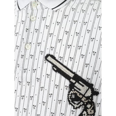 Dolce & Gabbana White Cotton Polo Shirt - IT46 | S - Polos