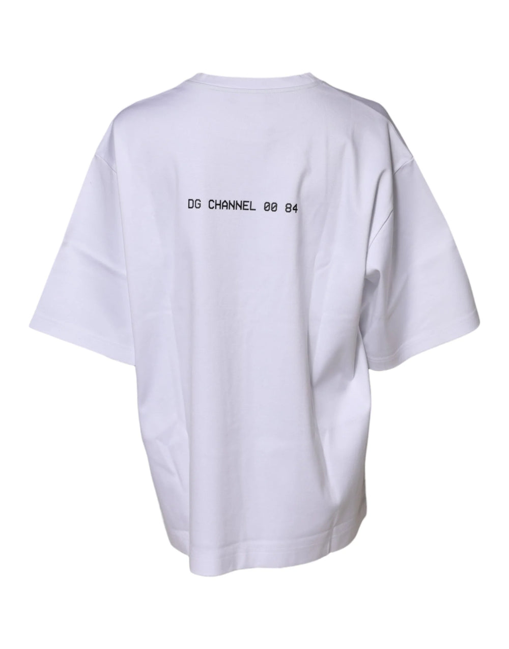 Dolce & Gabbana White Cotton Printed Short Sleeves T-shirt - IT40|S - T-Shirts