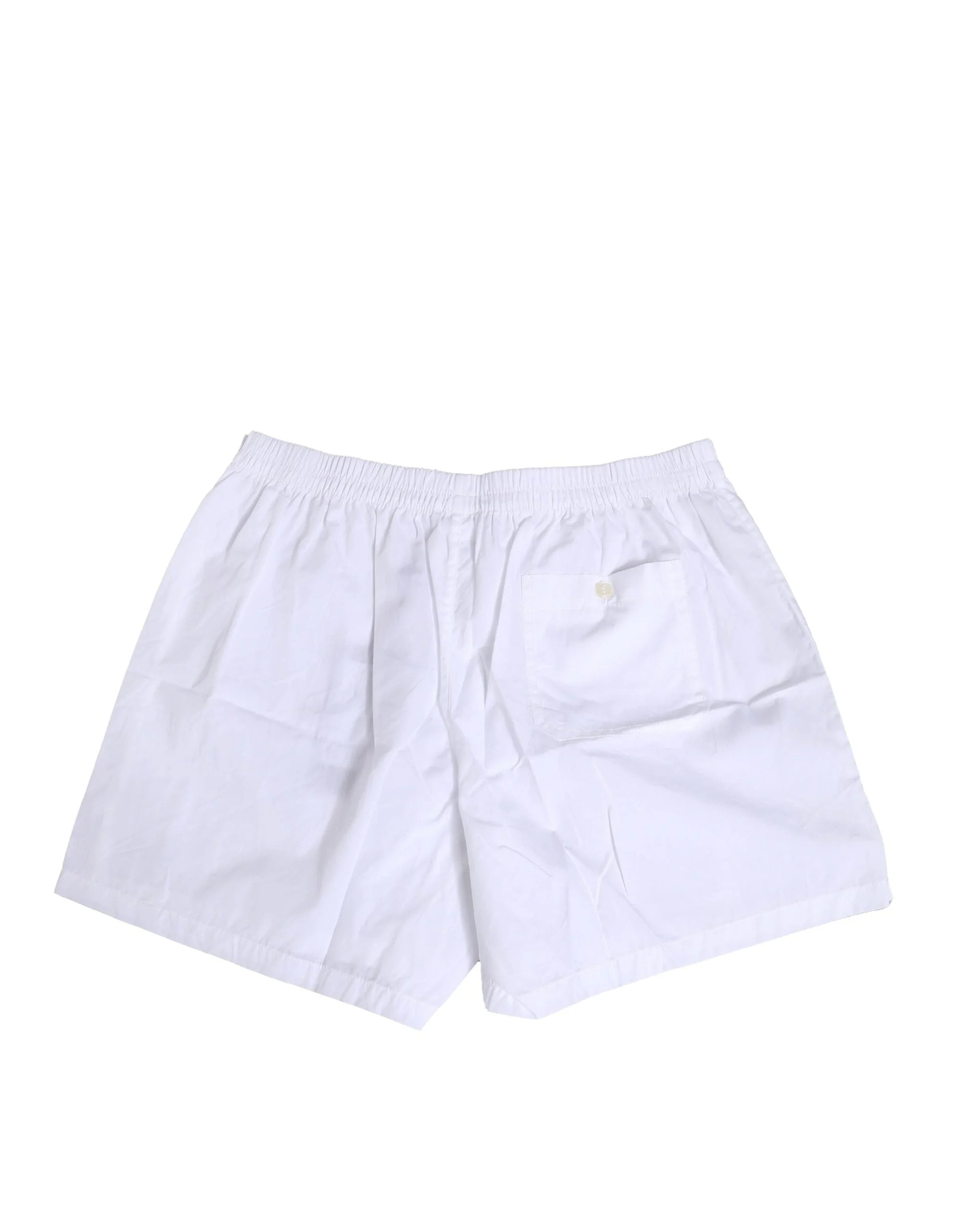 Dolce & Gabbana White Cotton Regular Boxer Shorts Underwear - IT4 | S - Boxer Shorts