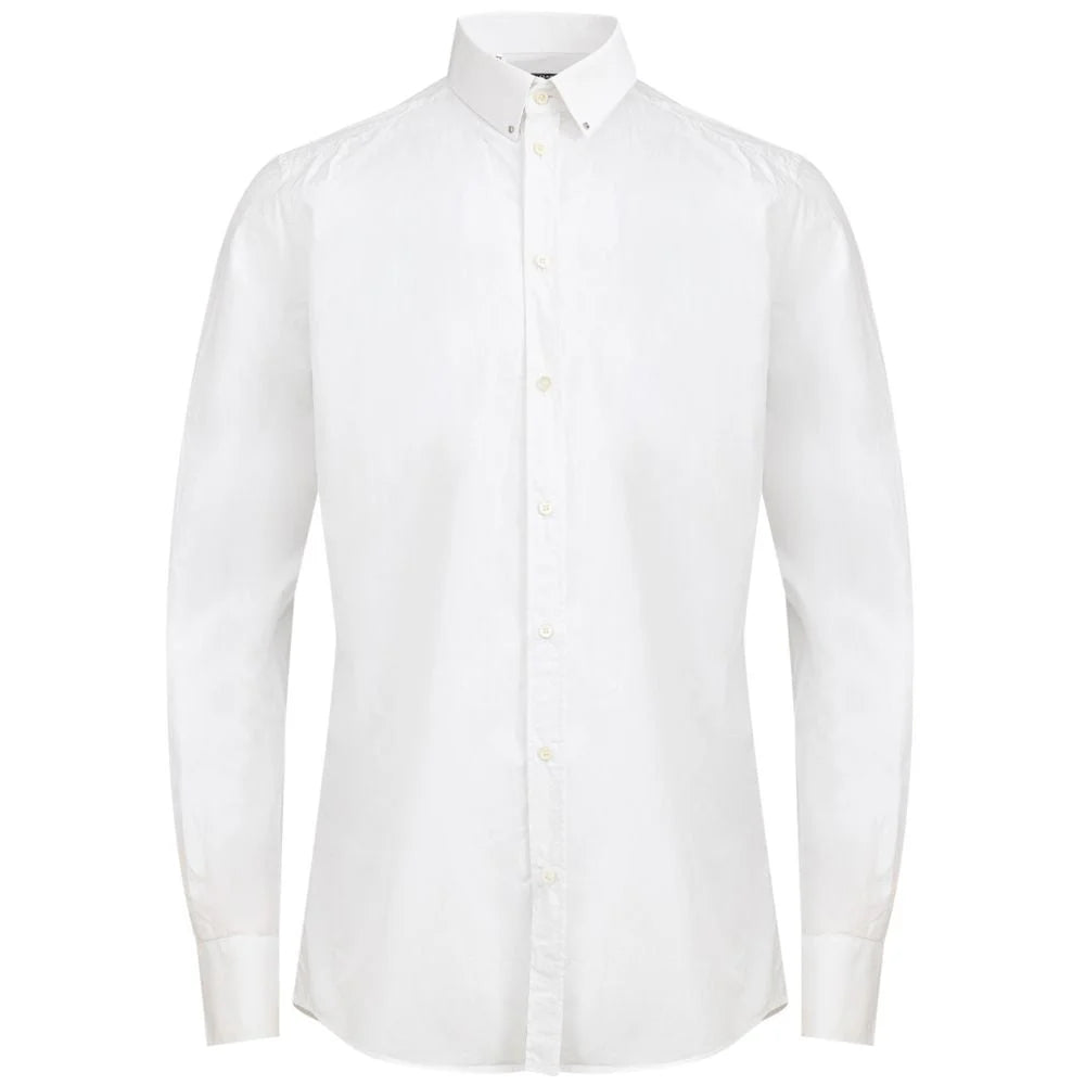 Dolce & Gabbana White Cotton Shirt - 42 - Shirts
