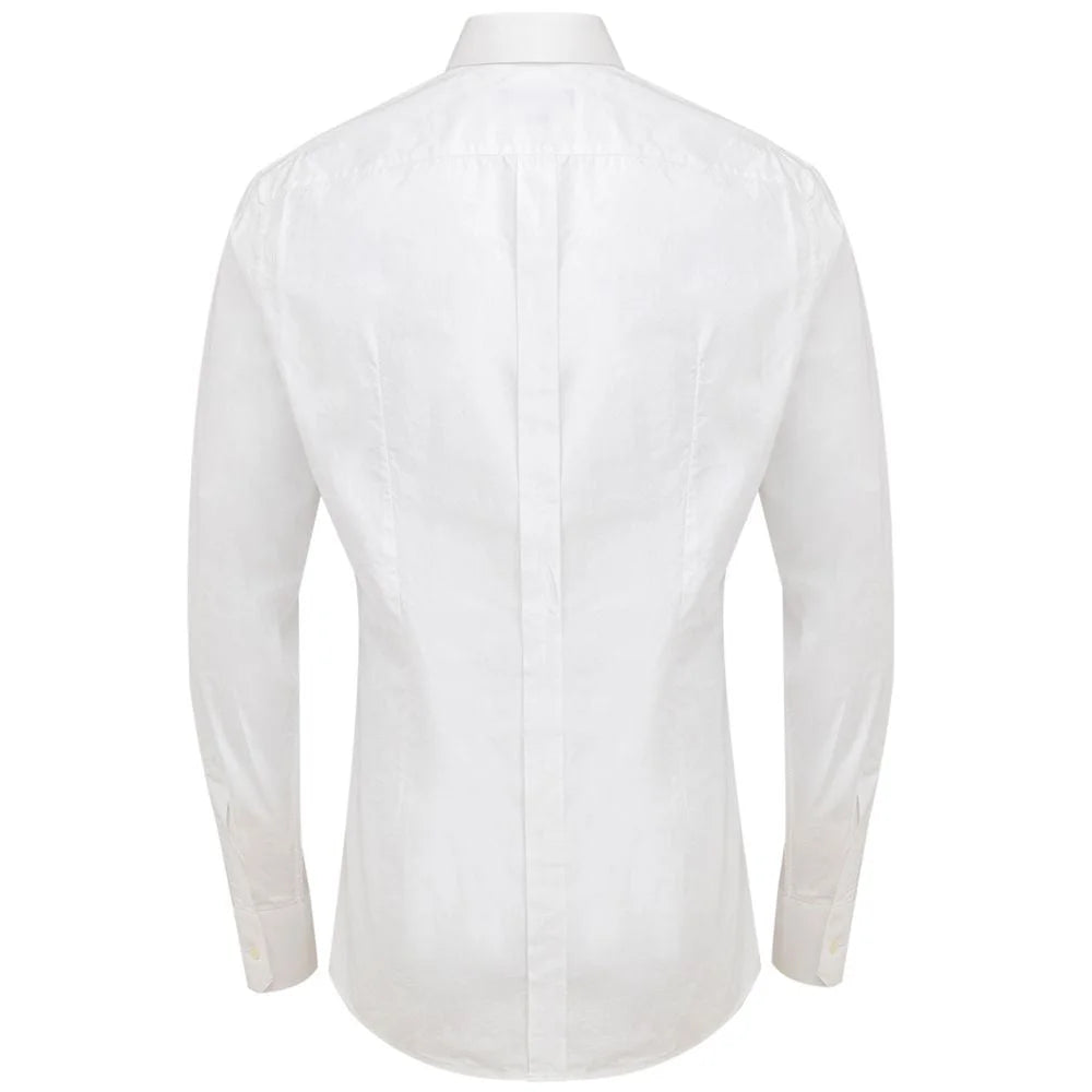 Dolce & Gabbana White Cotton Shirt - 42 - Shirts