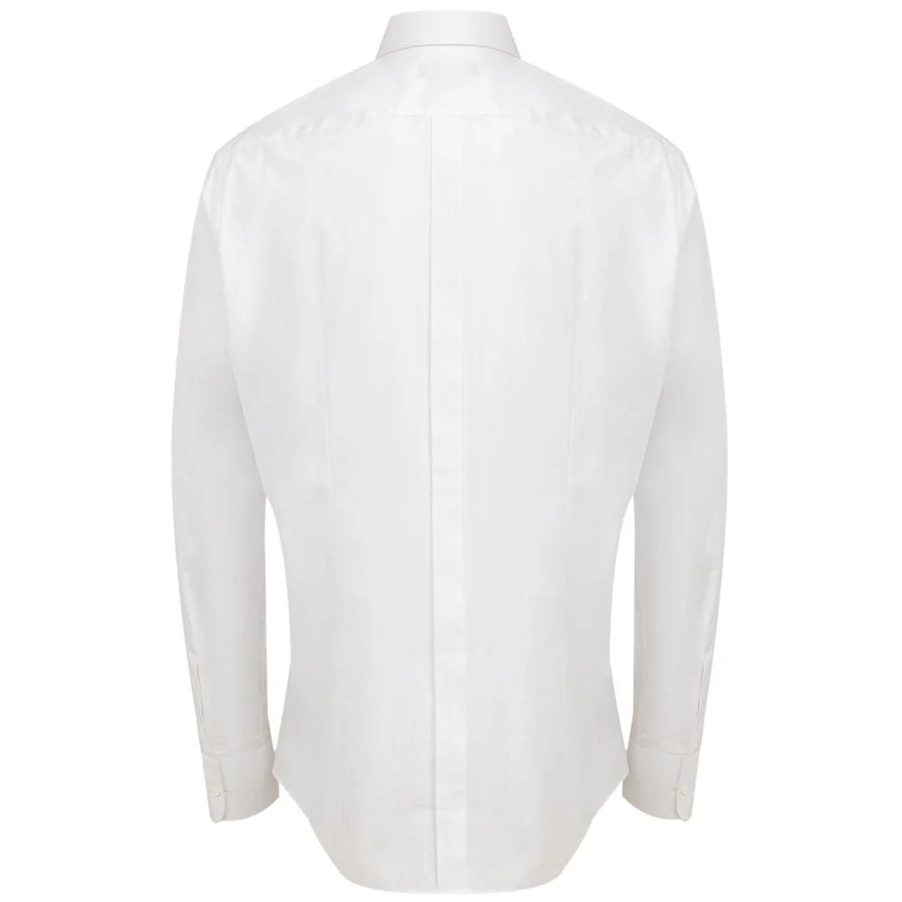 Dolce & Gabbana White Cotton Shirt - 44 - Shirts