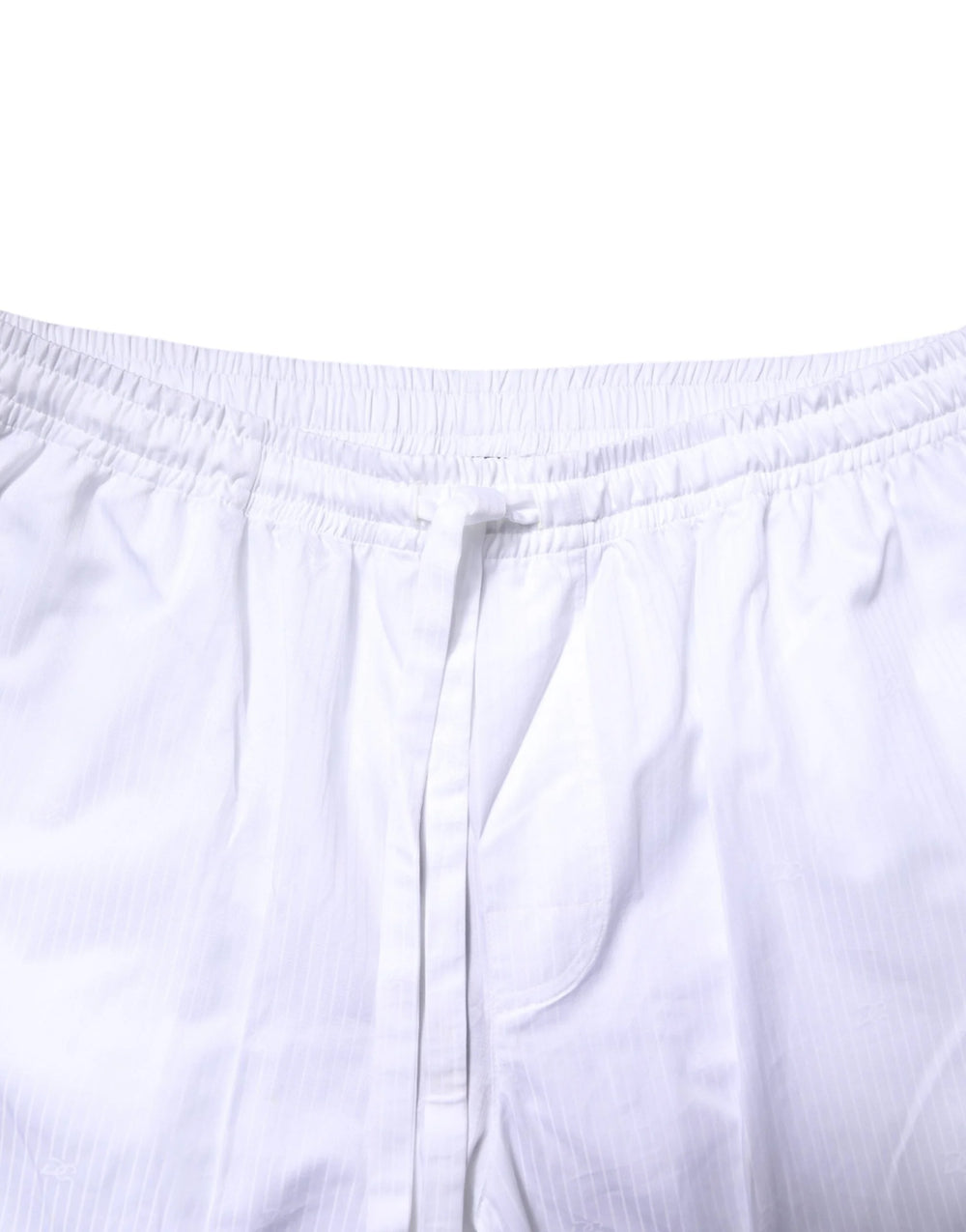 Dolce & Gabbana White Cotton Shirt Pants Pajama Set Sleepwear - Pajamas