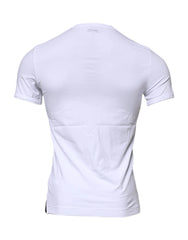 Dolce & Gabbana White Cotton Stretch Crewneck Underwear T-shirt - IT3 | XS - Men’s Undershirts