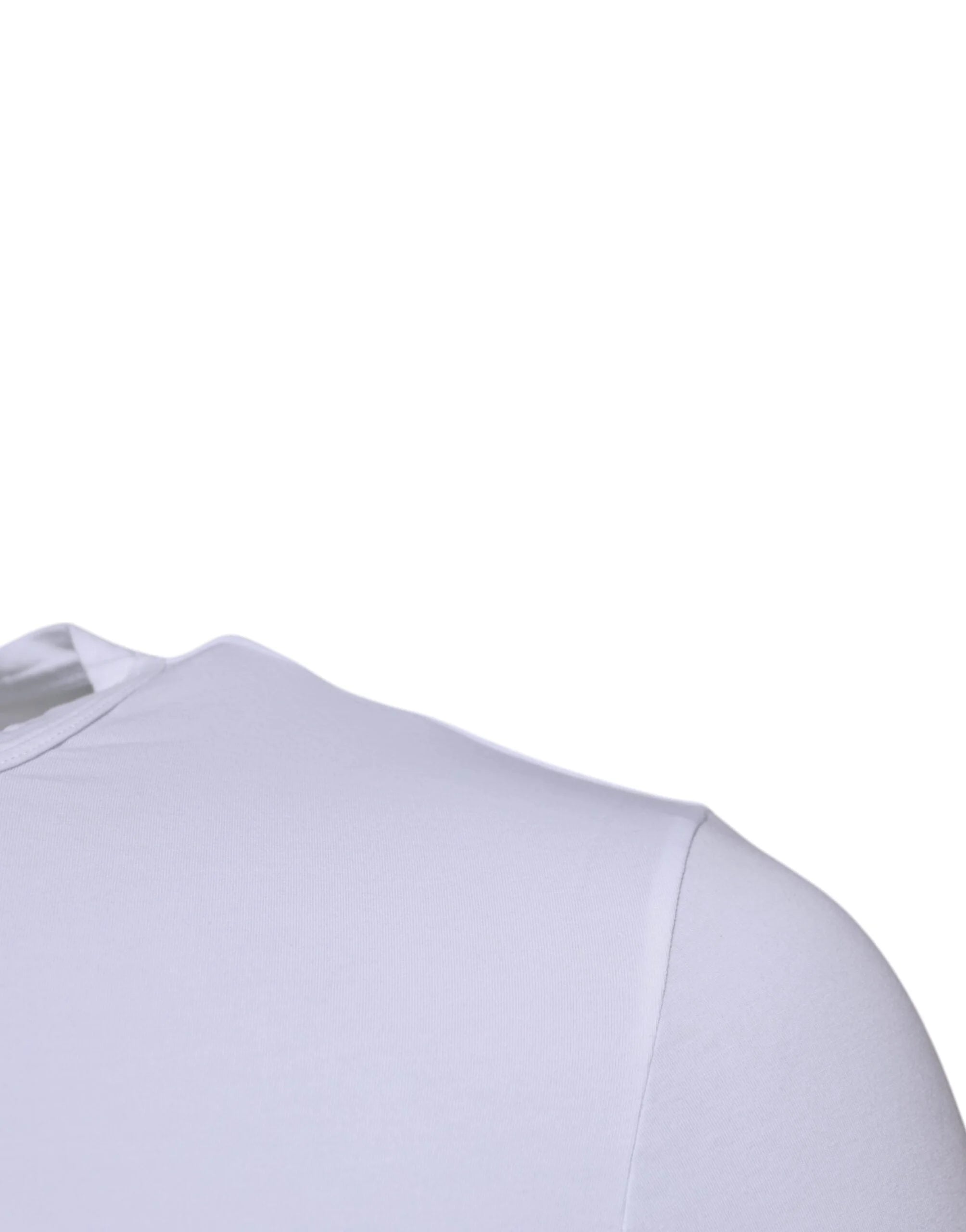 Dolce & Gabbana White Cotton Stretch Crewneck Underwear T-shirt - IT3 | XS - Men’s Undershirts