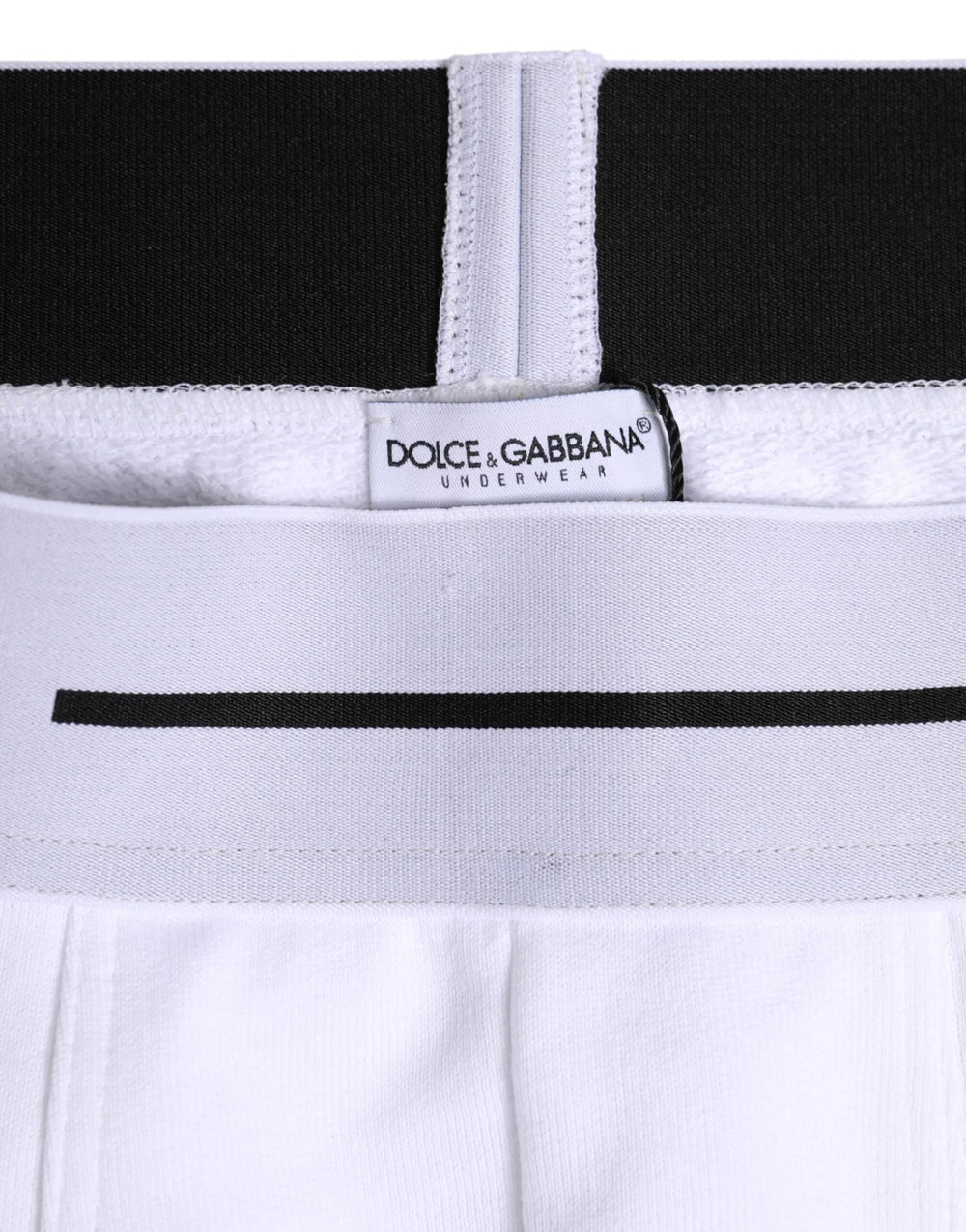 Dolce & Gabbana White Cotton Stretch Regular Boxer Underwear - IT4 | S - Boxer Briefs