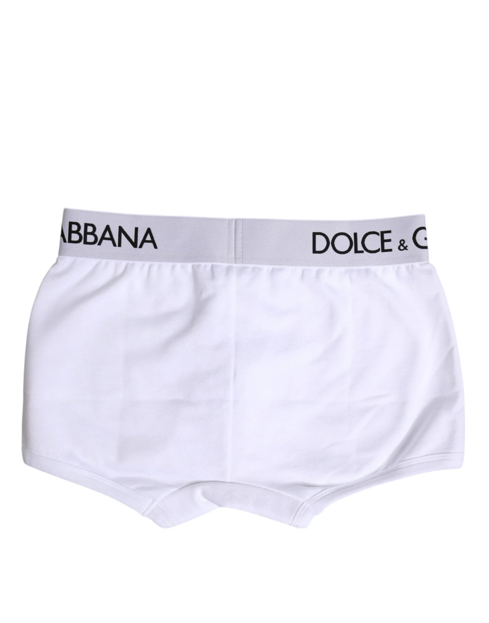 Dolce & Gabbana White Cotton Stretch Regular Boxer Underwear - IT4 | S - Boxer Briefs
