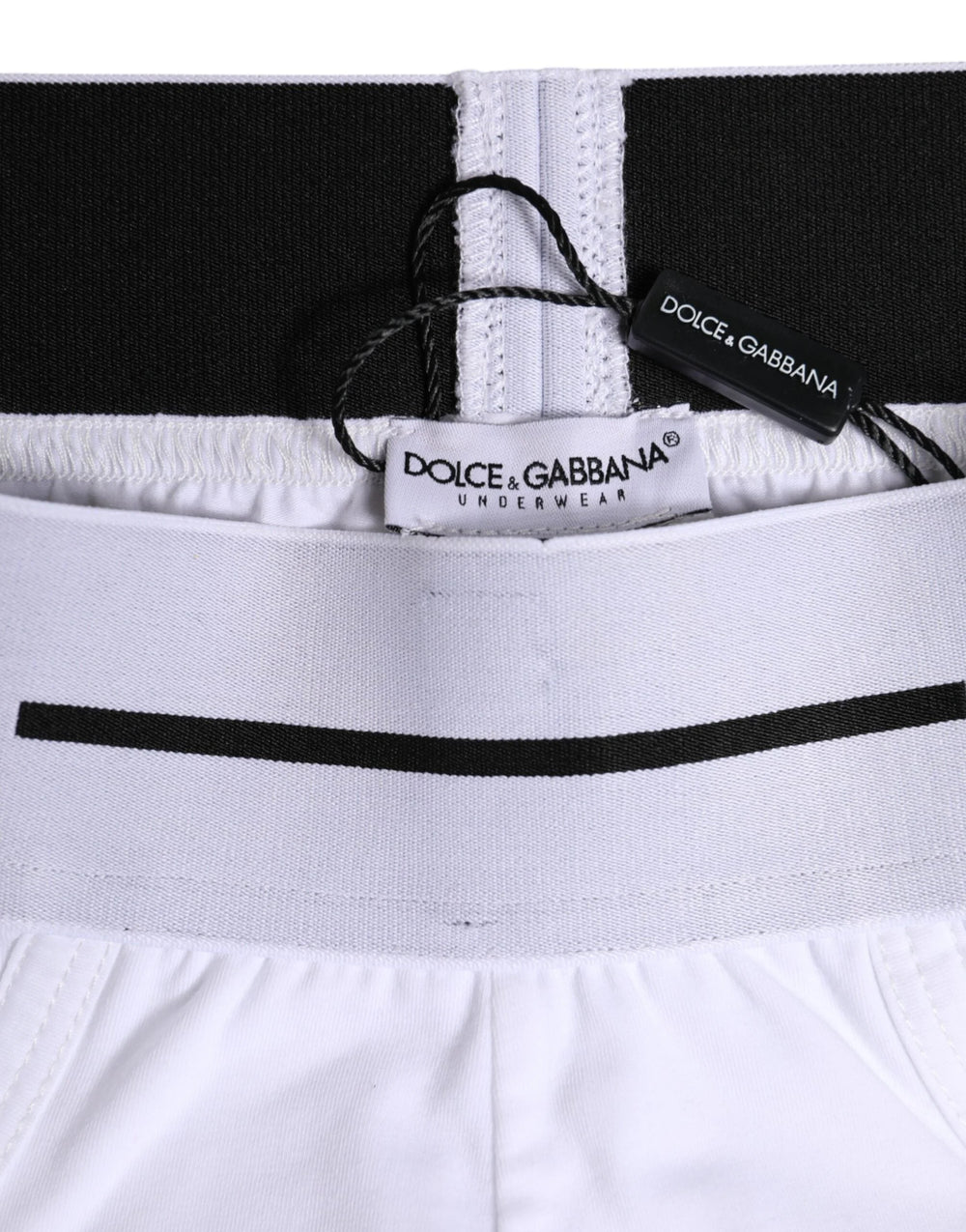 Dolce & Gabbana White Cotton Stretch Regular Brief Underwear - IT4 | S - Briefs