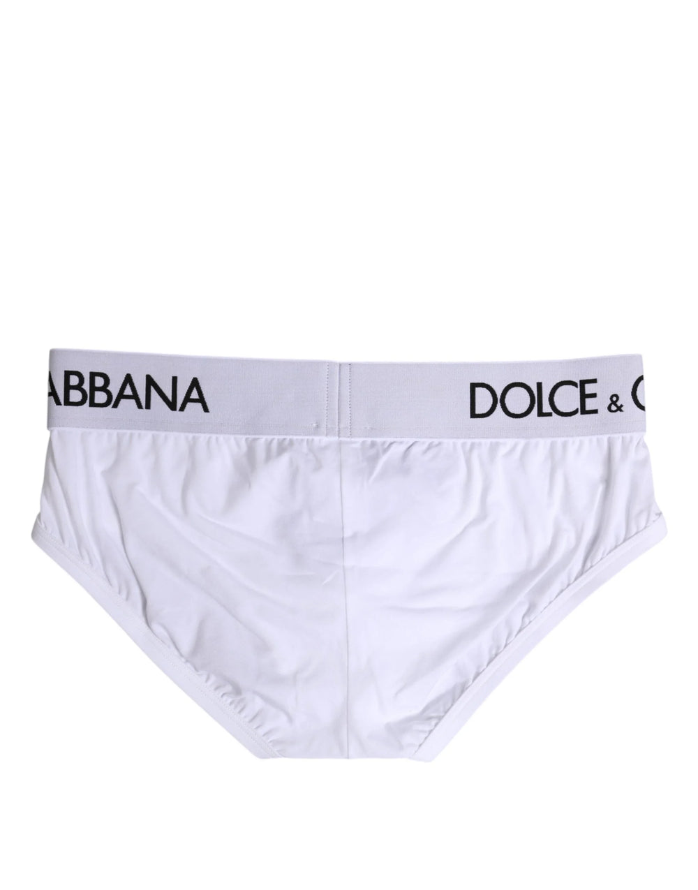 Dolce & Gabbana White Cotton Stretch Regular Brief Underwear - IT4 | S - Briefs