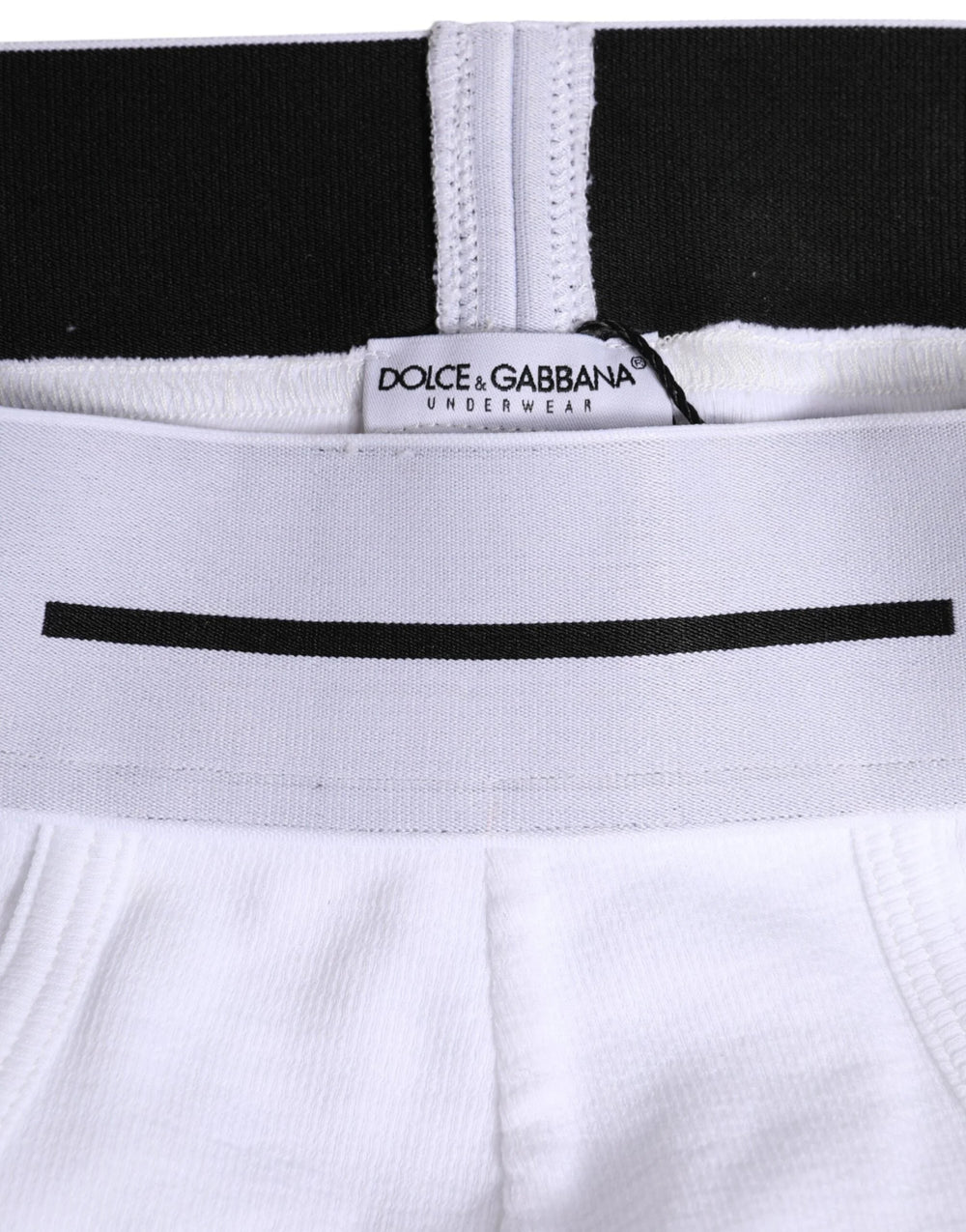 Dolce & Gabbana White Cotton Stretch Regular Brief Underwear - IT4 | S - Briefs