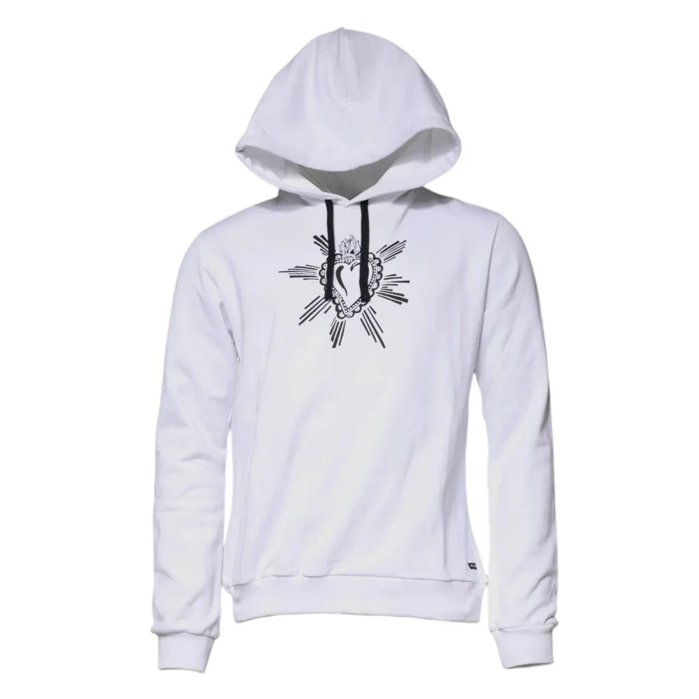 Dolce & Gabbana White Cotton Sweatshirt - IT50 | L