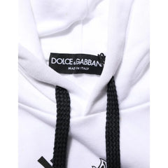 Dolce & Gabbana White Cotton Sweatshirt - IT50 | L
