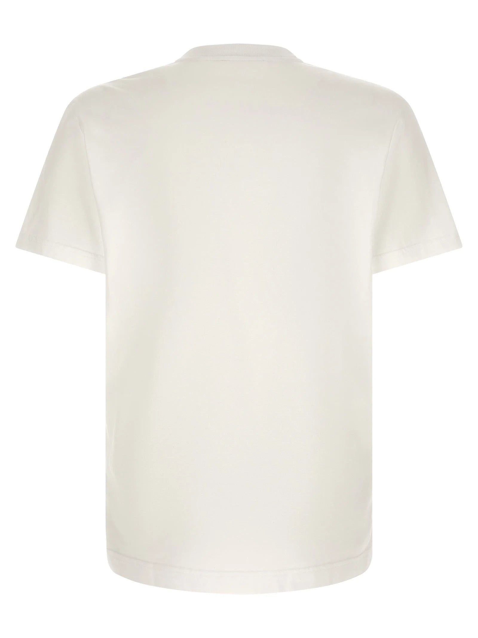 T-shirt z bawelny bialej Dolce & Gabbana