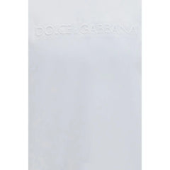 Dolce & Gabbana Bílé bavlněné tričko