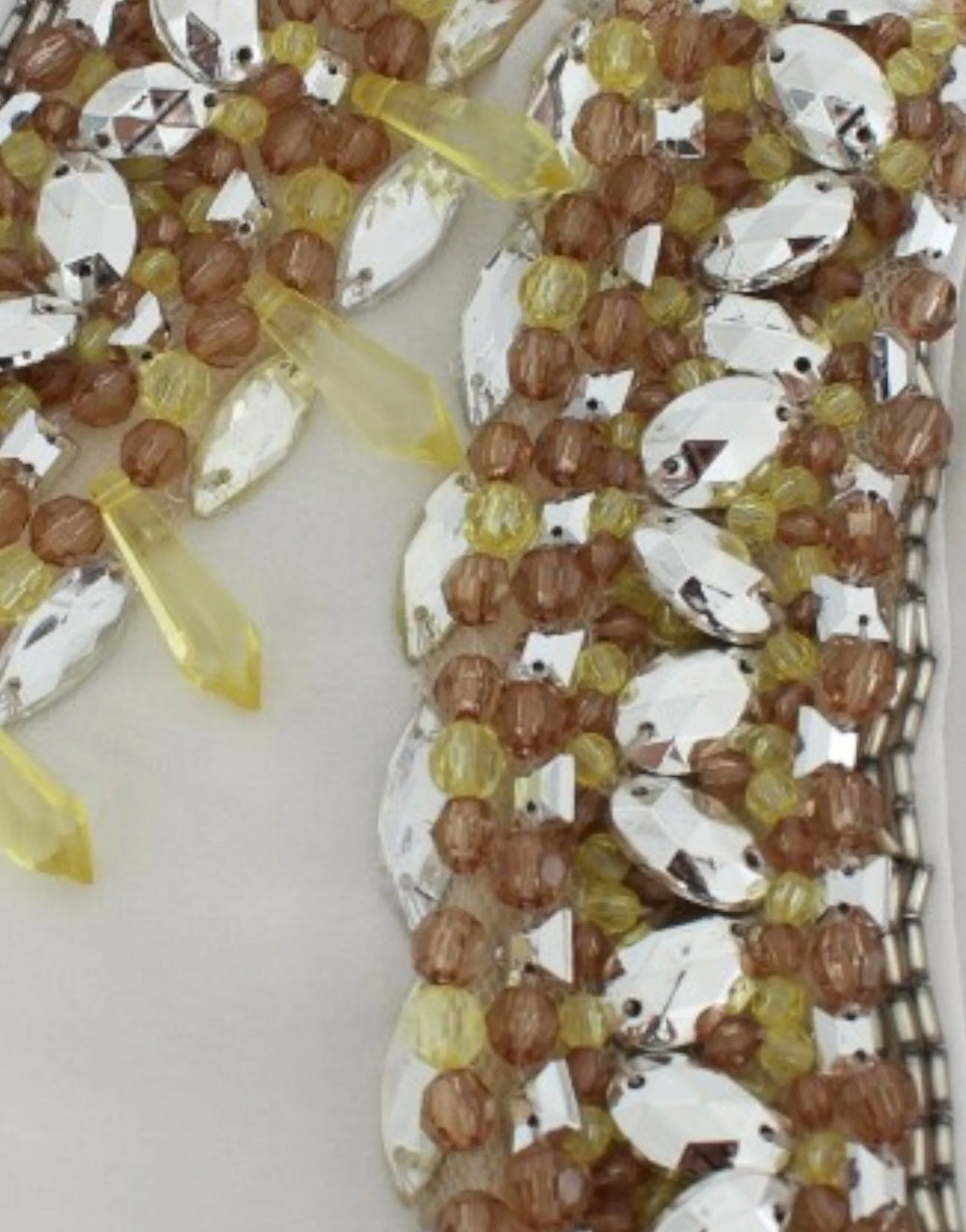 Dolce & Gabbana White crystal embellished tank top - IT40|S - Tank Tops