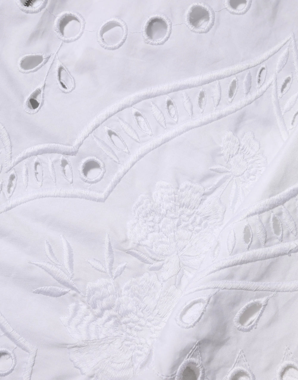 Dolce & Gabbana White Cut Out A-line Sheath Mini Dress - IT40|S - Dresses