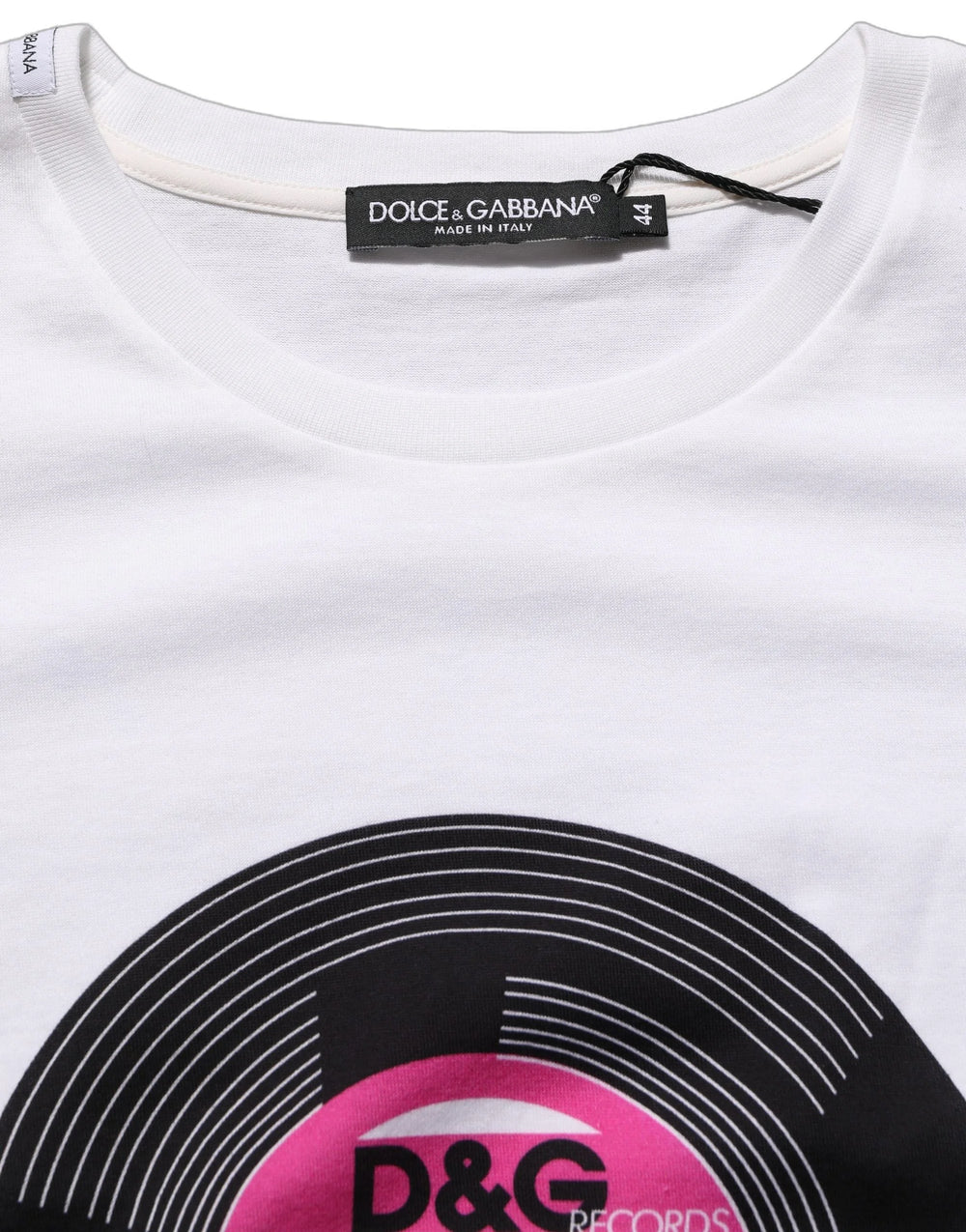 Dolce & Gabbana White D&G WE LOVE JAPAN Print Cotton T-shirt - IT44 | L