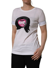 Dolce & Gabbana White D&G WE LOVE JAPAN Print Cotton T-shirt - IT44 | L