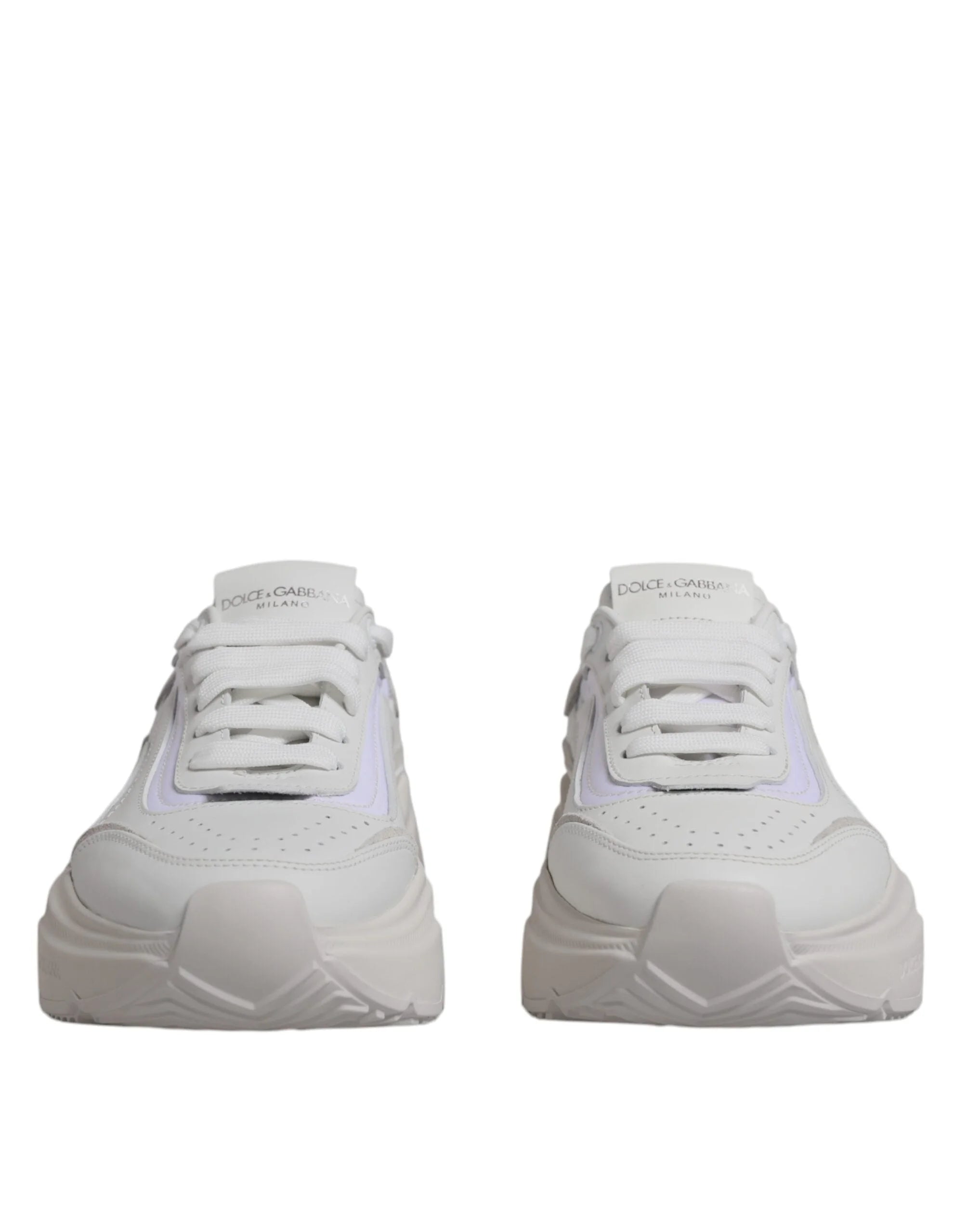 Dolce & Gabbana White Daymaster Low Top Sneakers Shoes - Sneakers