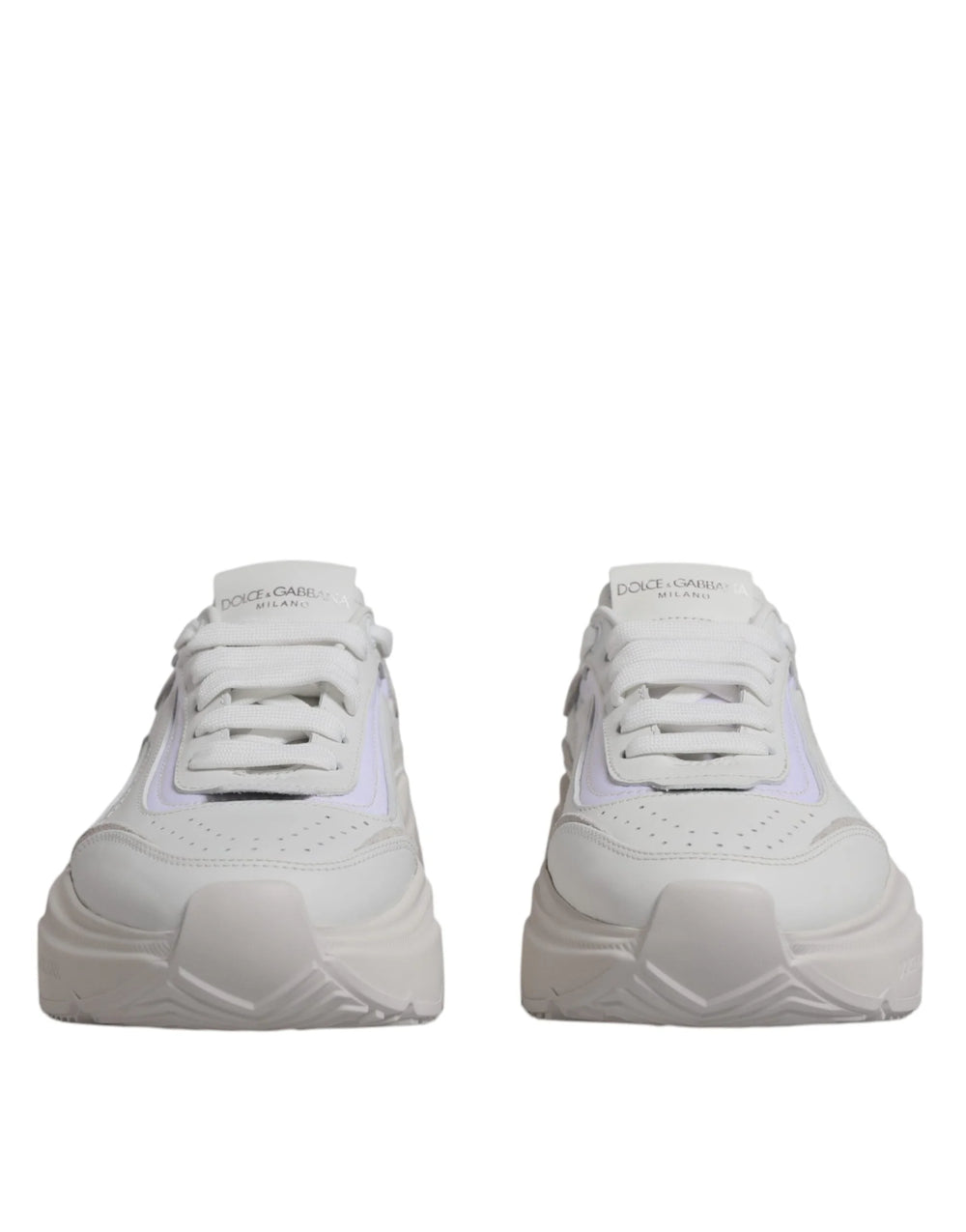 Dolce & Gabbana White Daymaster Low Top Sneakers Shoes - Sneakers