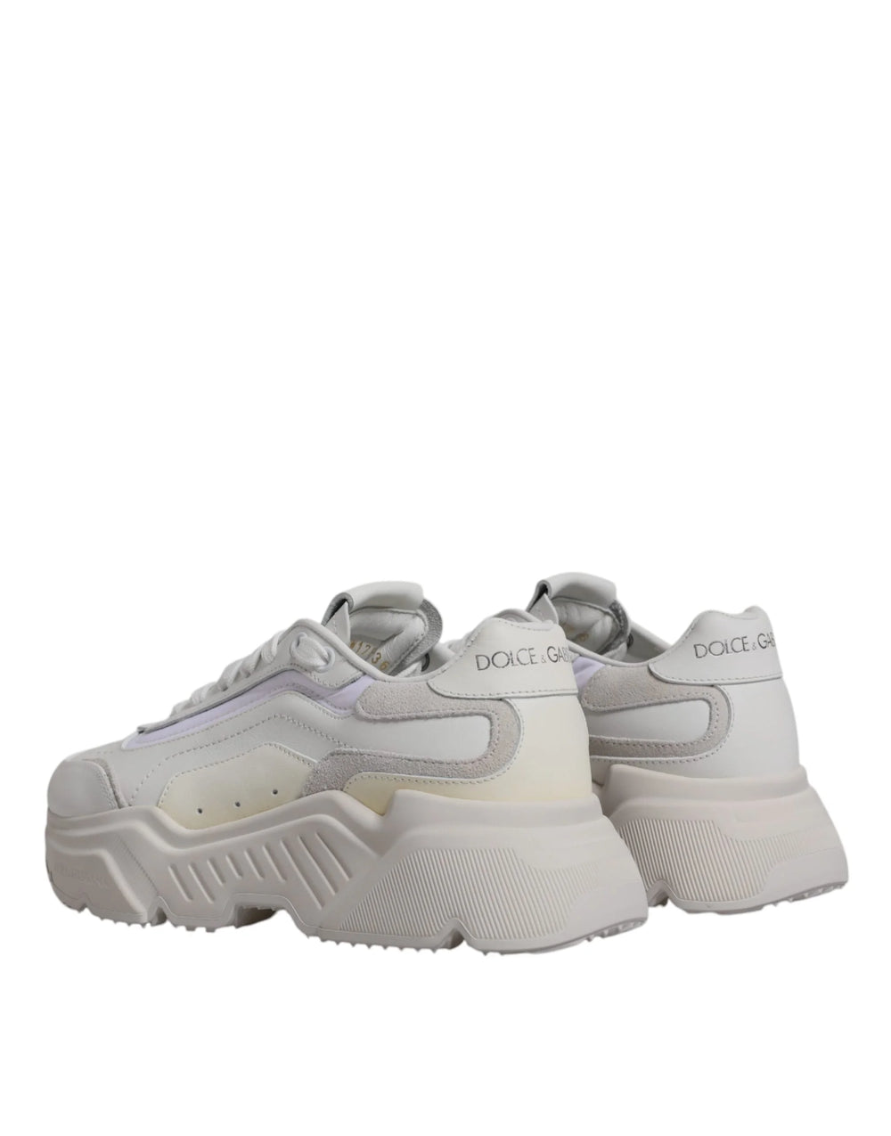 Dolce & Gabbana White Daymaster Low Top Sneakers Shoes - Sneakers