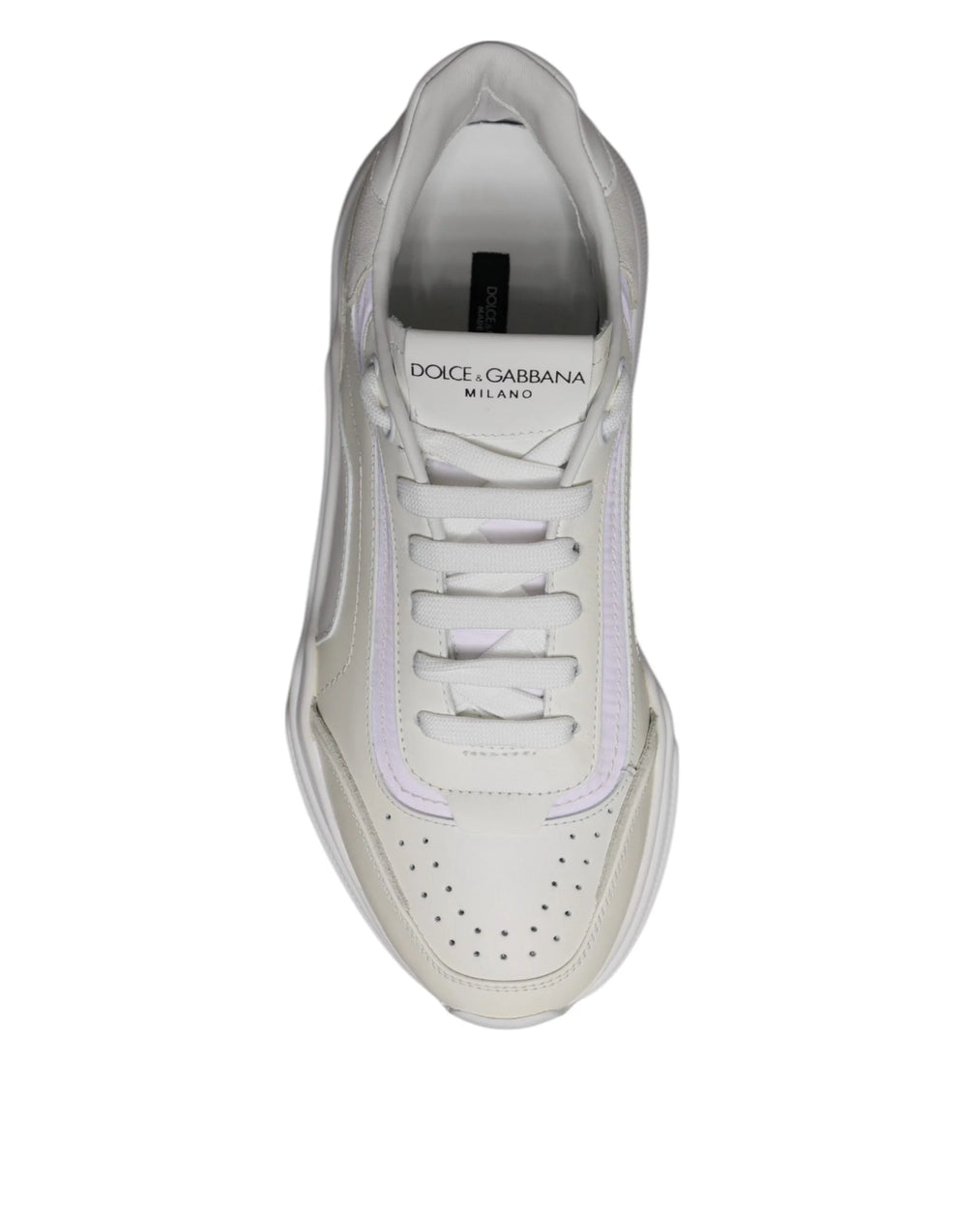 Dolce & Gabbana White Daymaster Low Top Sneakers Shoes - EU40/US7 - Sneakers