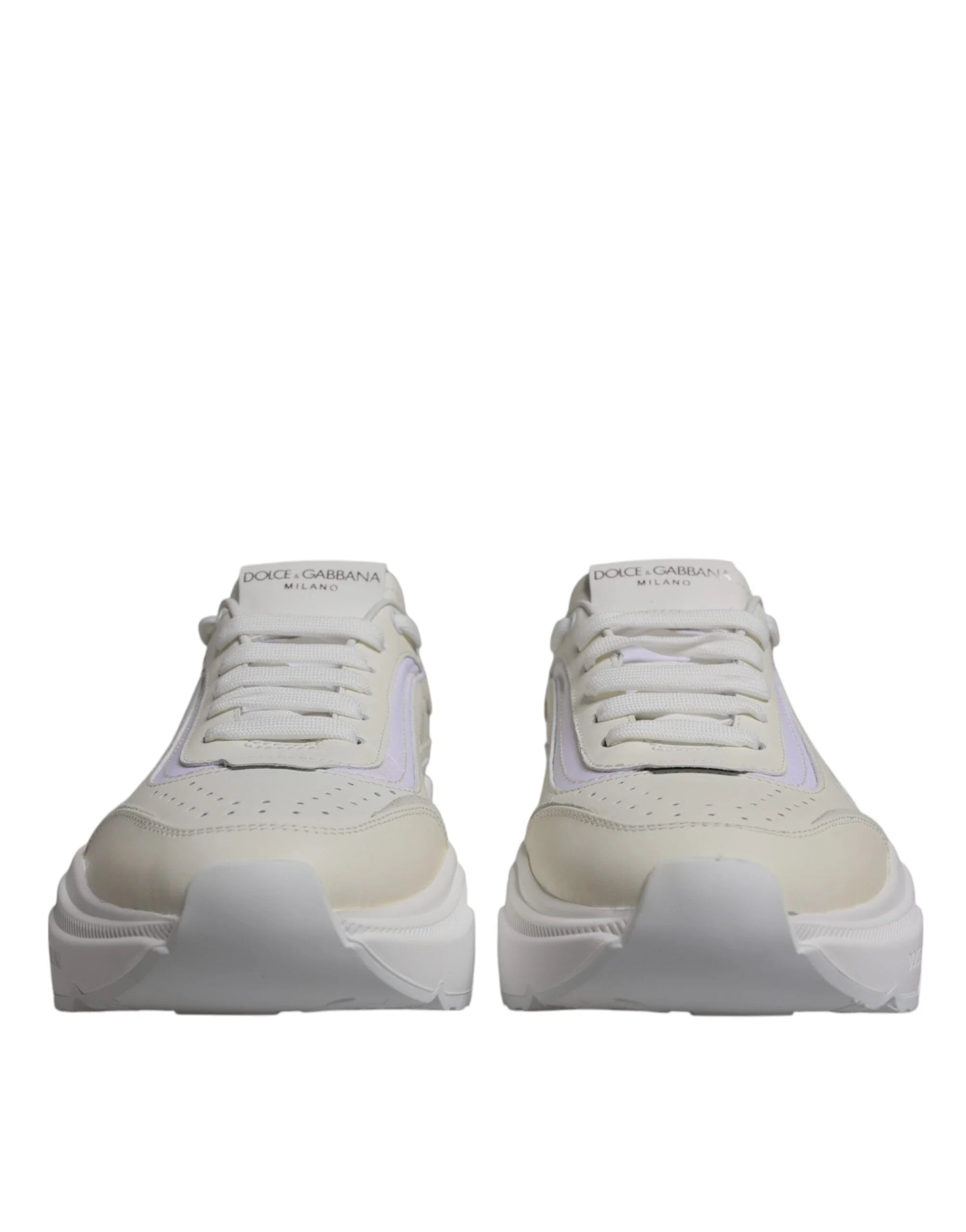 Dolce & Gabbana White Daymaster Low Top Sneakers Shoes - EU40/US7 - Sneakers