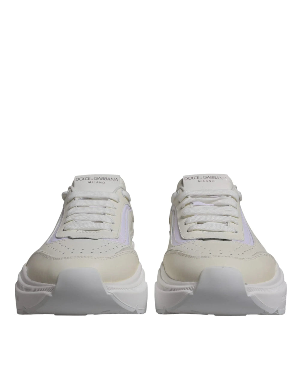 Dolce & Gabbana White Daymaster Low Top Sneakers Shoes - EU40/US7 - Sneakers