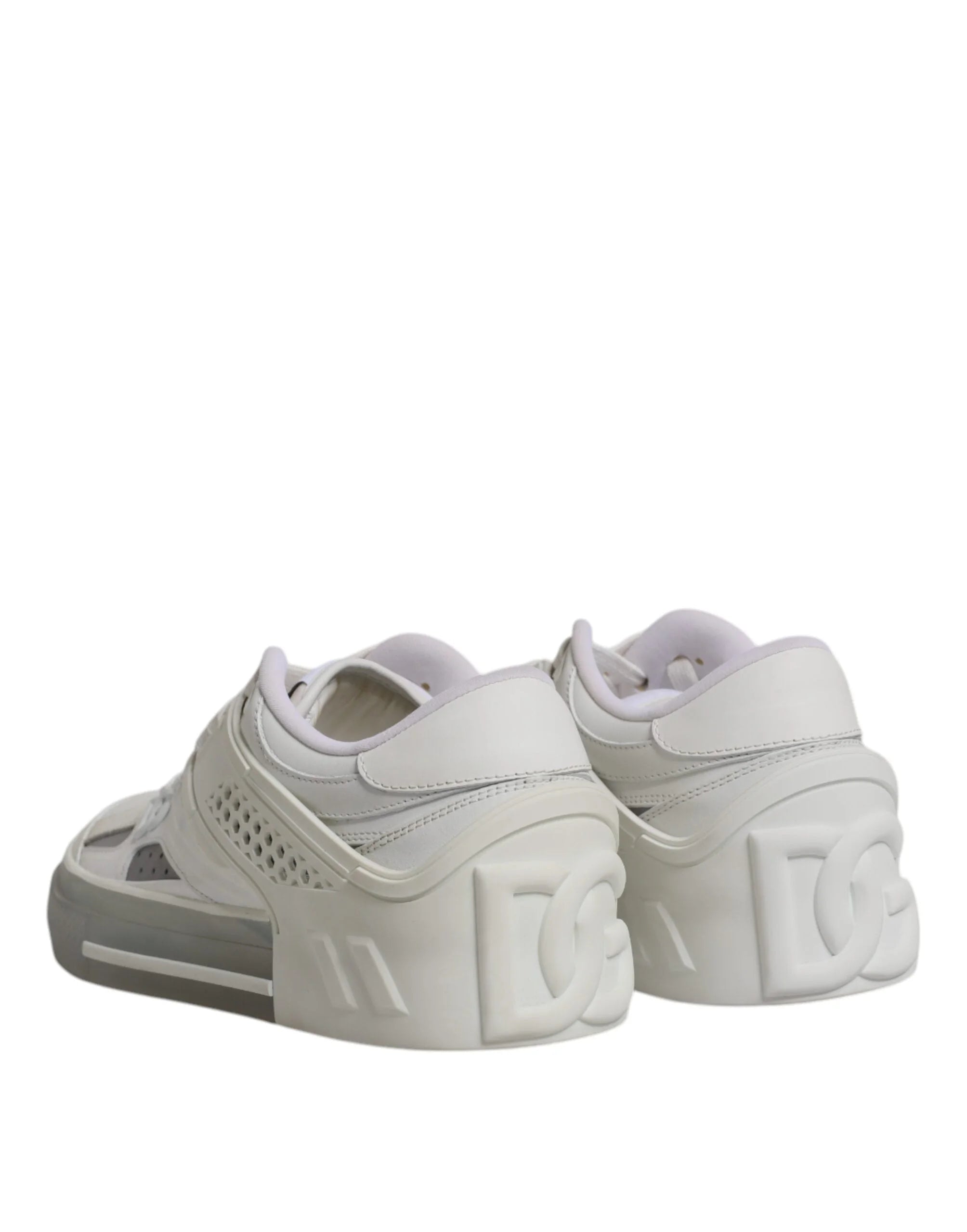 Dolce & Gabbana White DG Logo CUSTOM 2.Zero Sneakers Shoes - EU39/US6