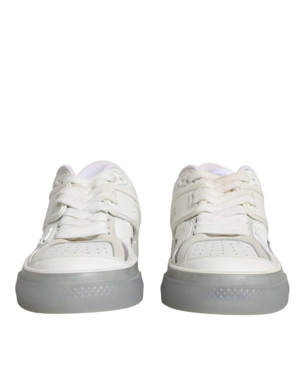Dolce & Gabbana White DG Logo CUSTOM 2.Zero Sneakers Shoes - EU39/US6