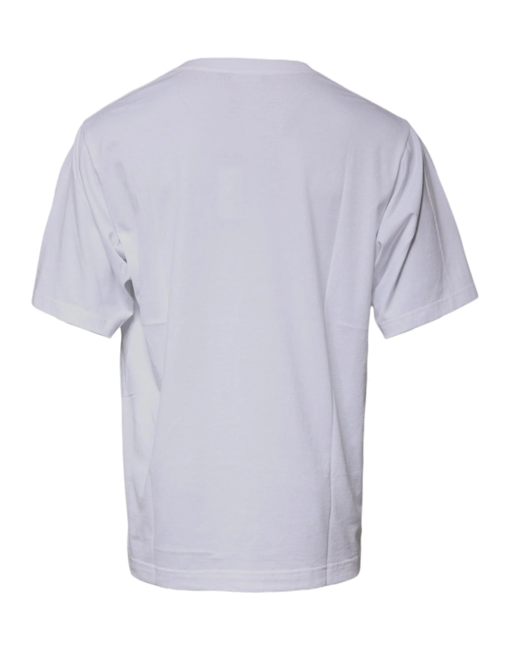 Dolce & Gabbana White DG Milano Cotton Crew Neck T-shirt - IT52 | XL - T-Shirts