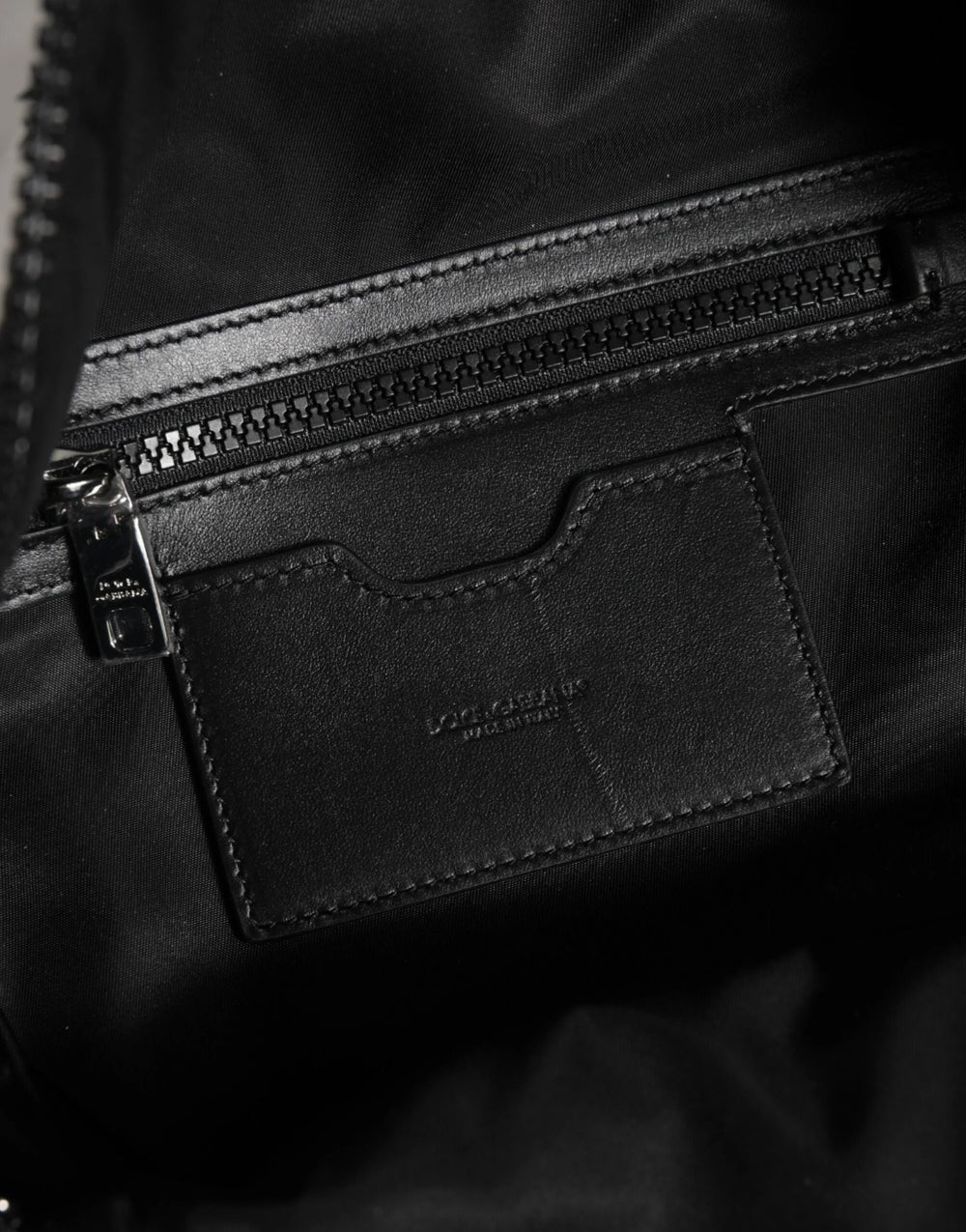 Dolce & Gabbana White DG Stars Print Nylon Travel Backpack Bag - Backpacks