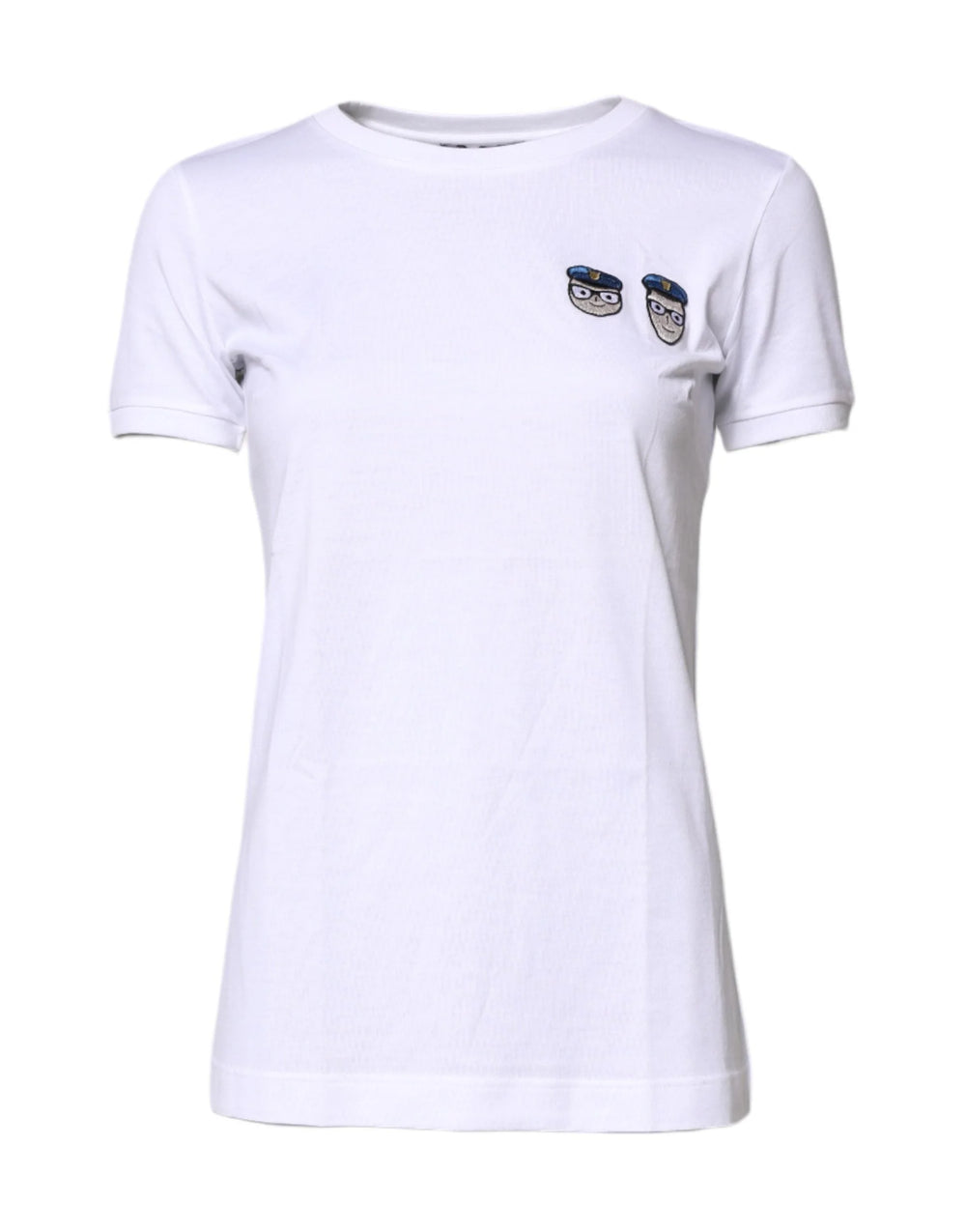 Dolce & Gabbana White #DGFamily Cotton Crew Neck T-shirt - T-Shirts