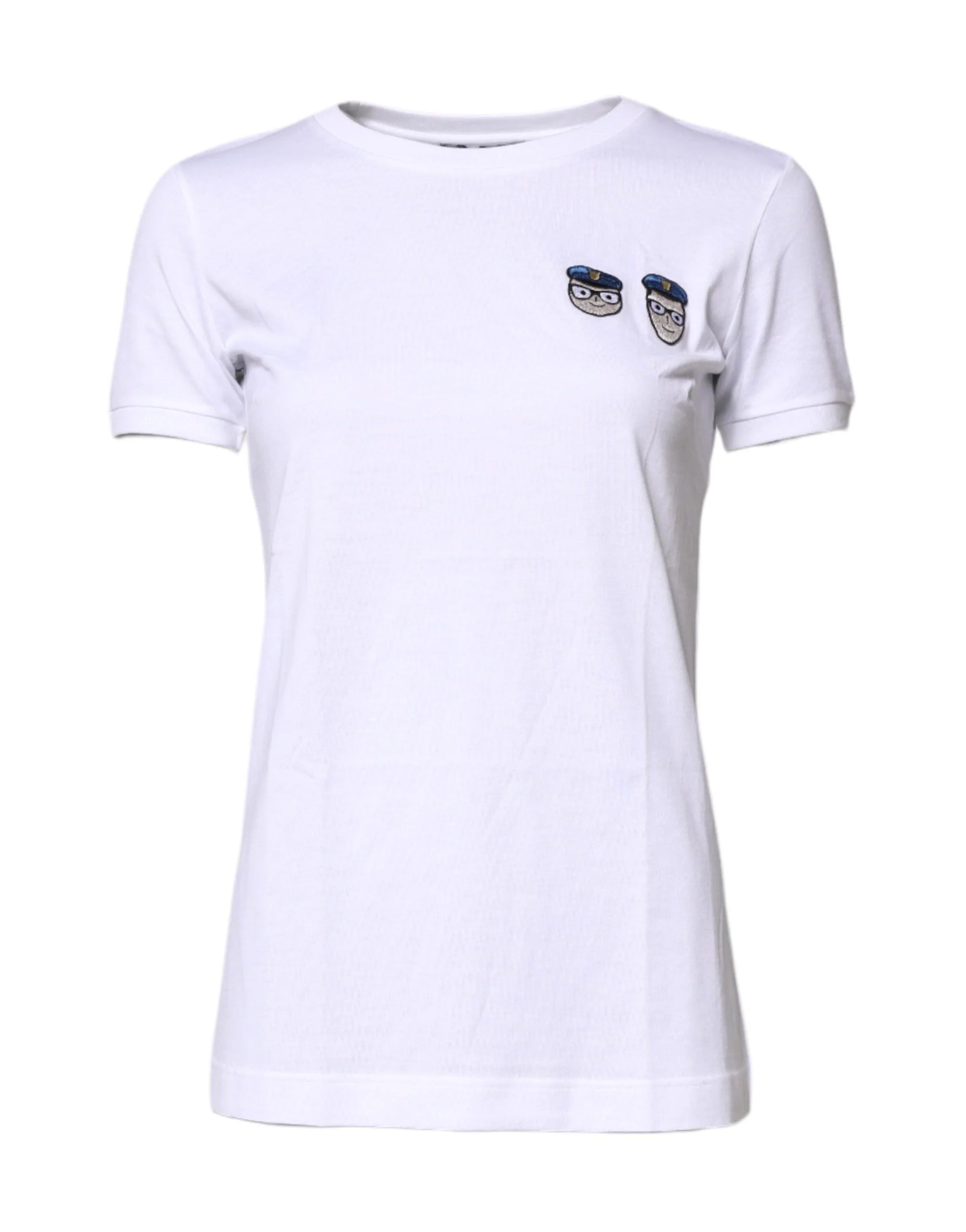 Dolce & Gabbana White #DGFamily Cotton Crew Neck T-shirt - T-Shirts