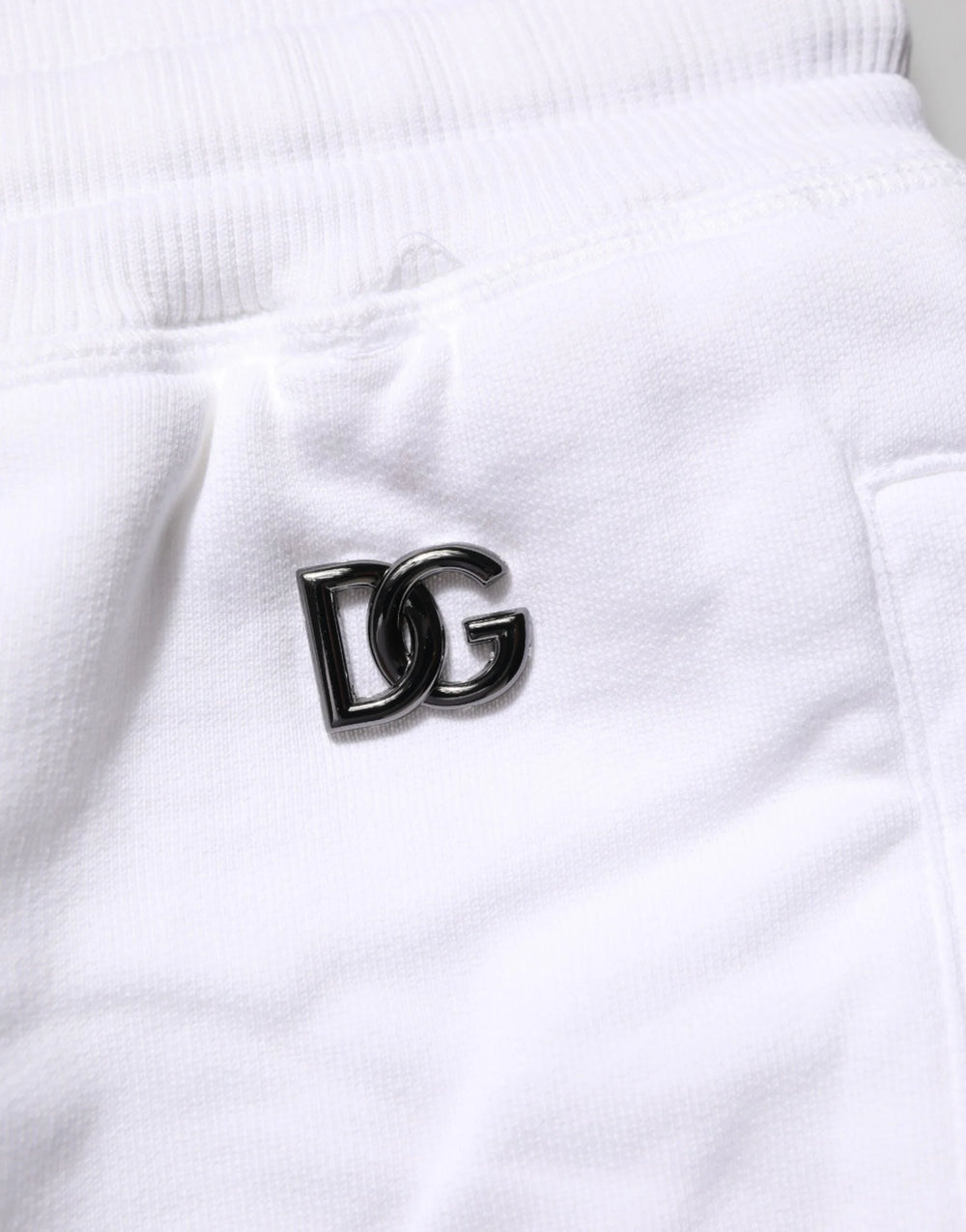 Dolce & Gabbana White Distressed Cotton Men Bermuda Shorts - IT48 | M - Bermudas