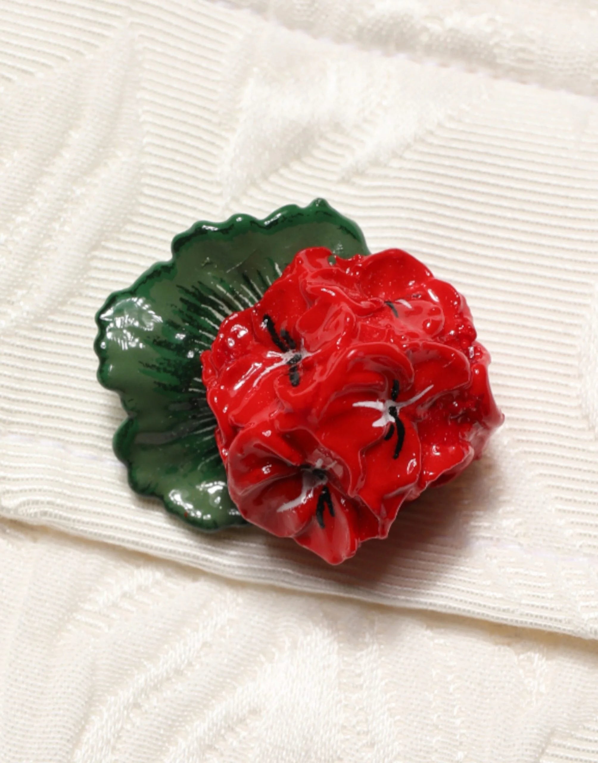 Dolce & Gabbana White Floral Brocade High Waist Mini Skirt - IT40|S