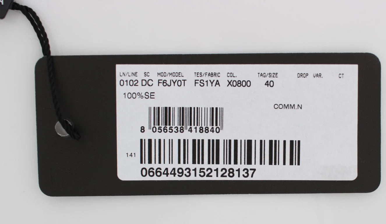 Dolce & Gabbana White Floral Lace Silk Corset Maxi Dress - IT40|S - Dresses