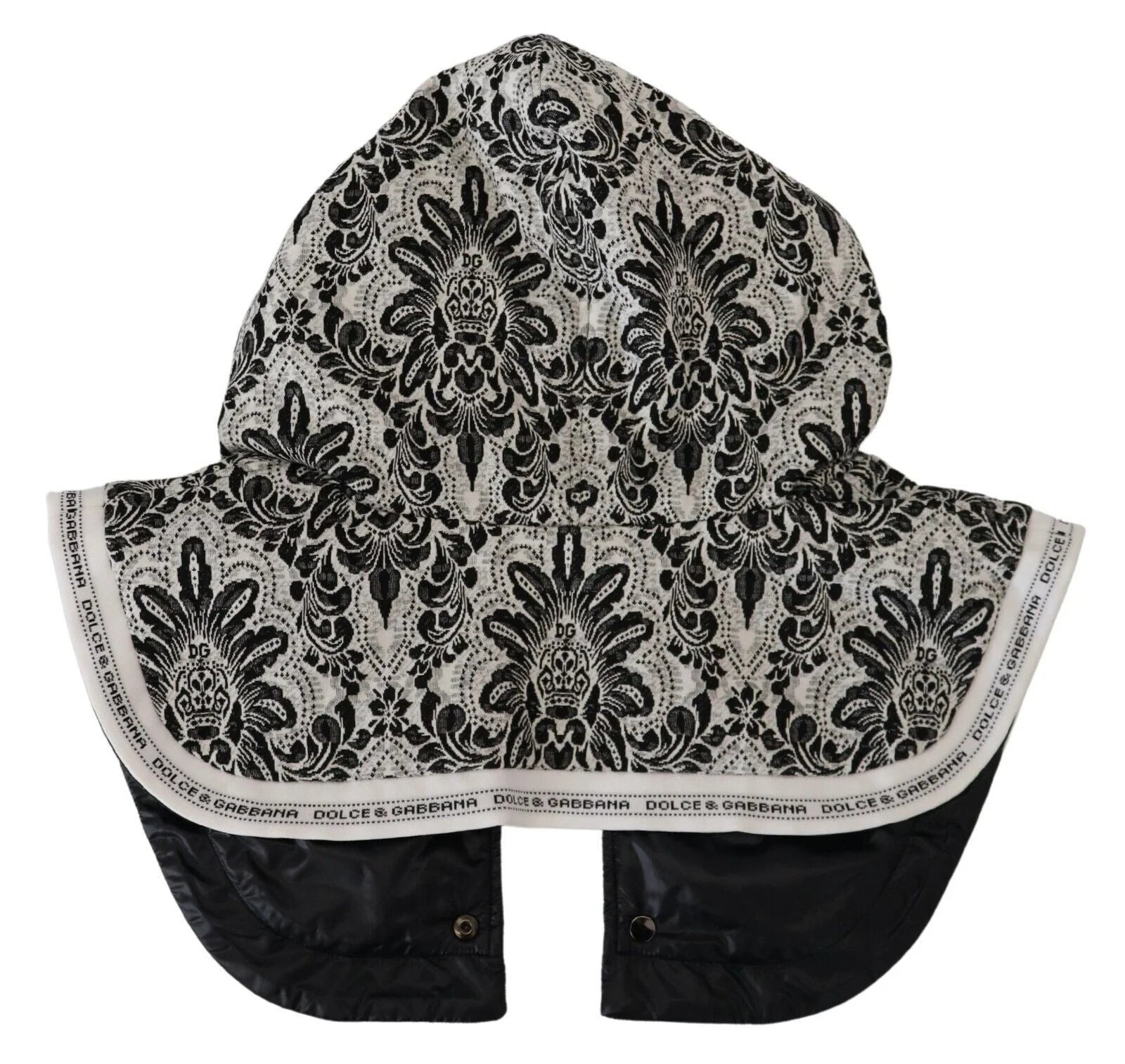 Dolce & Gabbana White Floral Whole Head Wrap One Size Cotton Hat - Bandanas & Headties
