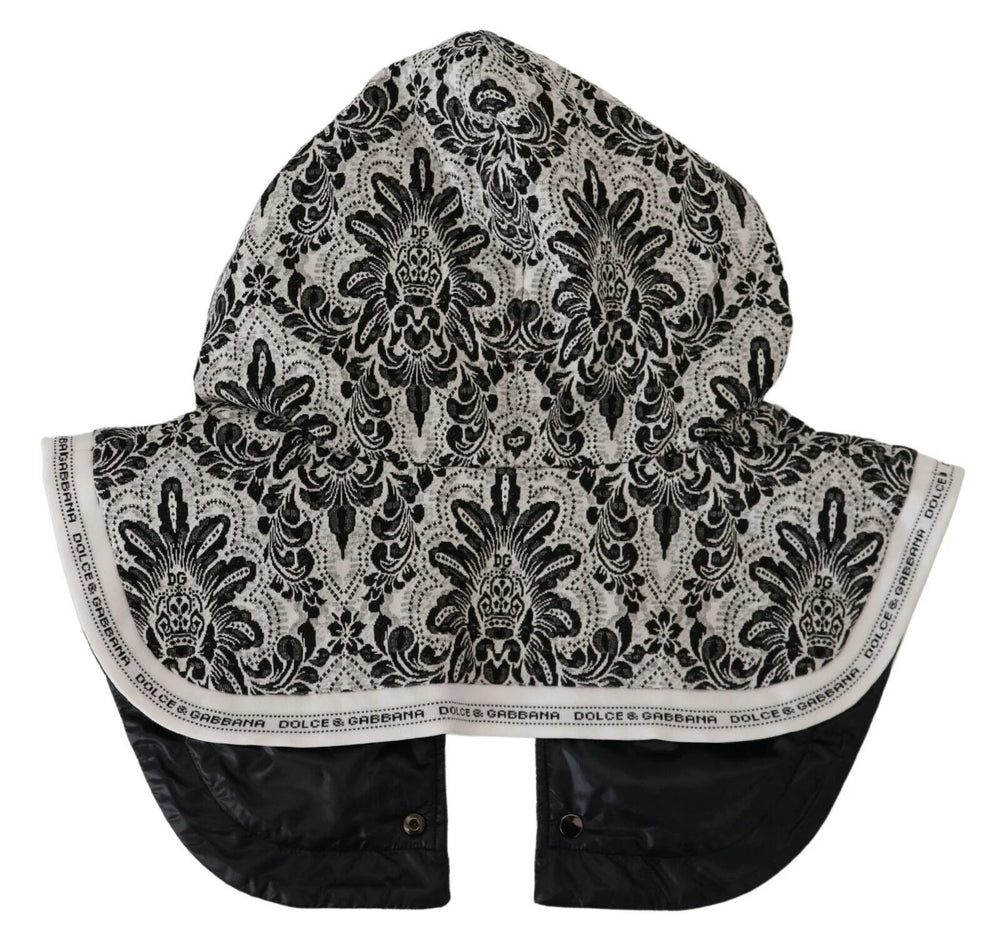 Dolce & Gabbana White Floral Whole Head Wrap One Size Cotton Hat - Bandanas & Headties