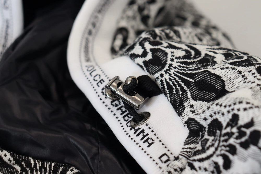 Dolce & Gabbana White Floral Whole Head Wrap One Size Cotton Hat - Bandanas & Headties